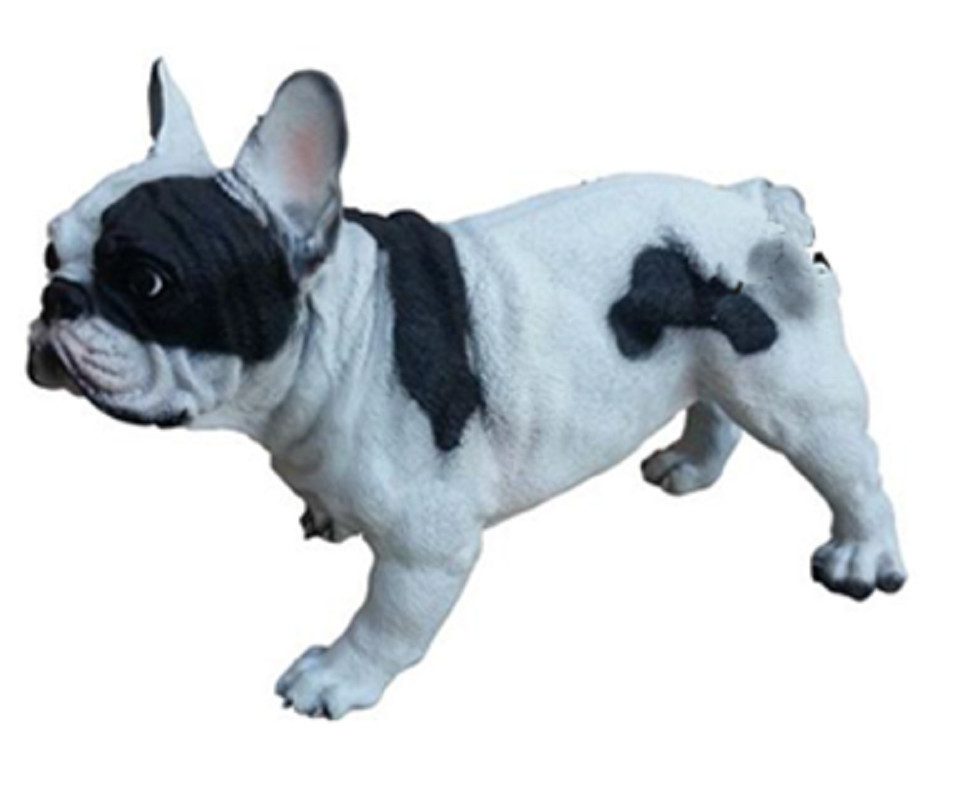 JVmoebel Skulptur Hund Dekoration Figur Statue Skulptur 30x45 cm Mehrfarbig Kunststoff, Made in Europa