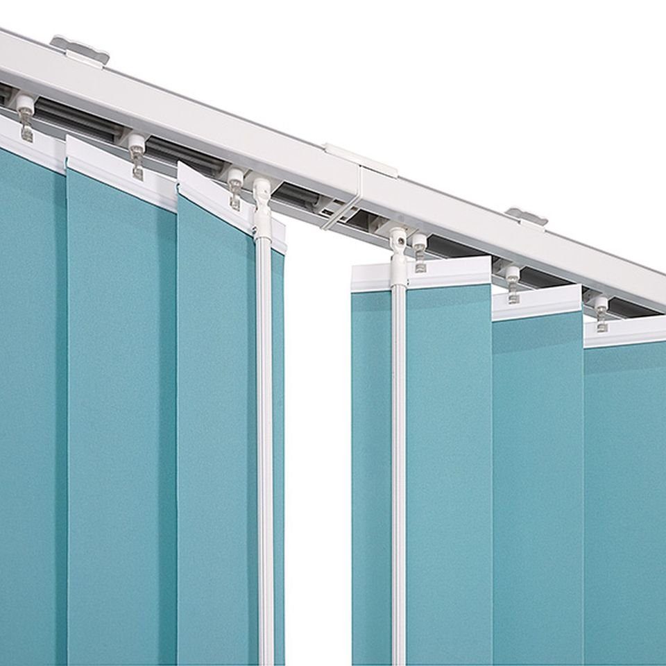 ventanara Lamellenvorhang Lamellenvorhang Komplettset Ventanara 89mm Vertikaljalousie – Bild 4 von 5