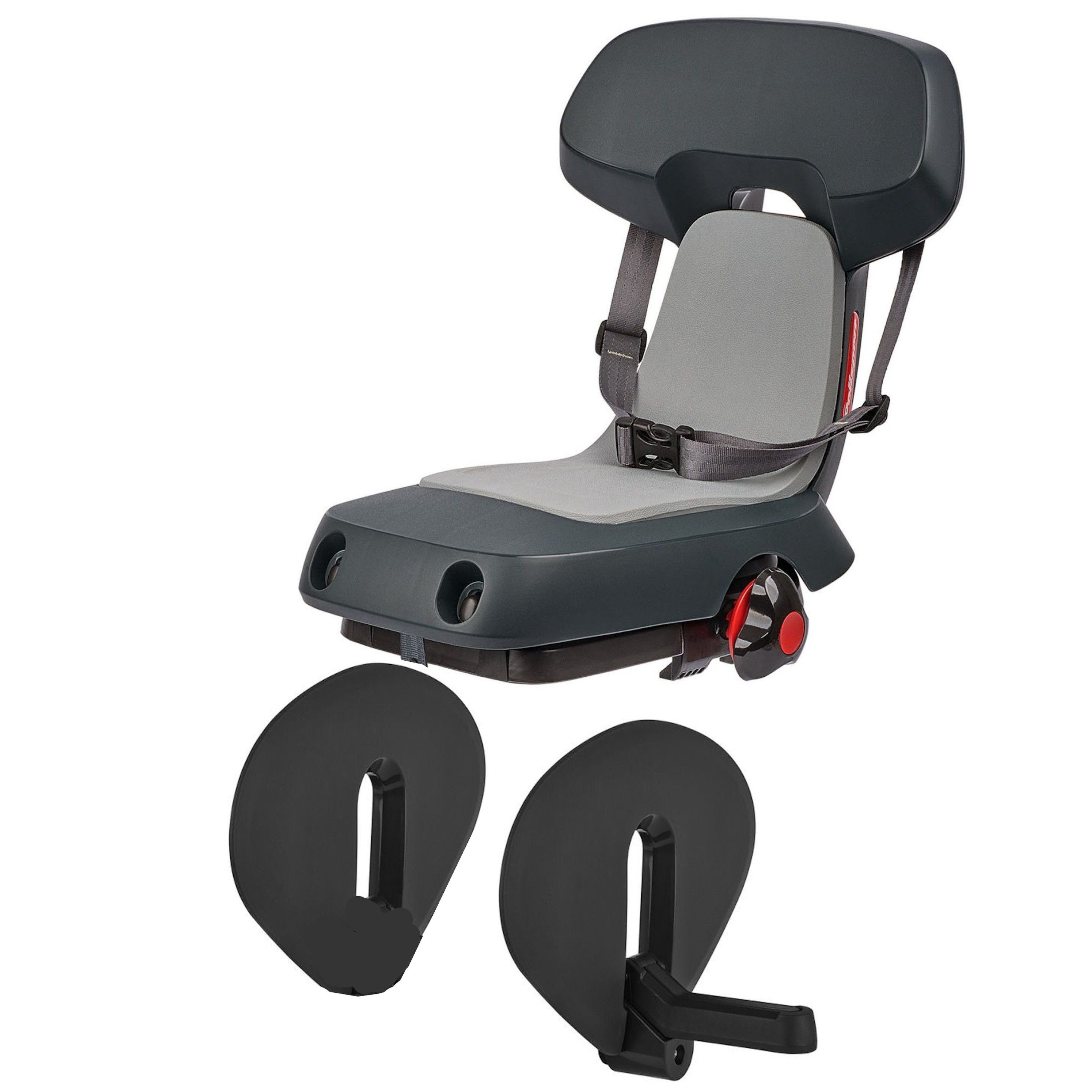 Polisport Fahrradkindersitz 75102038.99 Guppy Junior Plus, Schutzset bis 35 kg, E-Bike geeignet