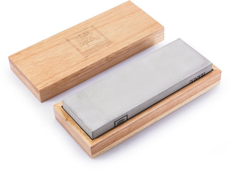 ZAYIKO Schleifstein, Körnung 1000, Geeignet für Damaststahl und