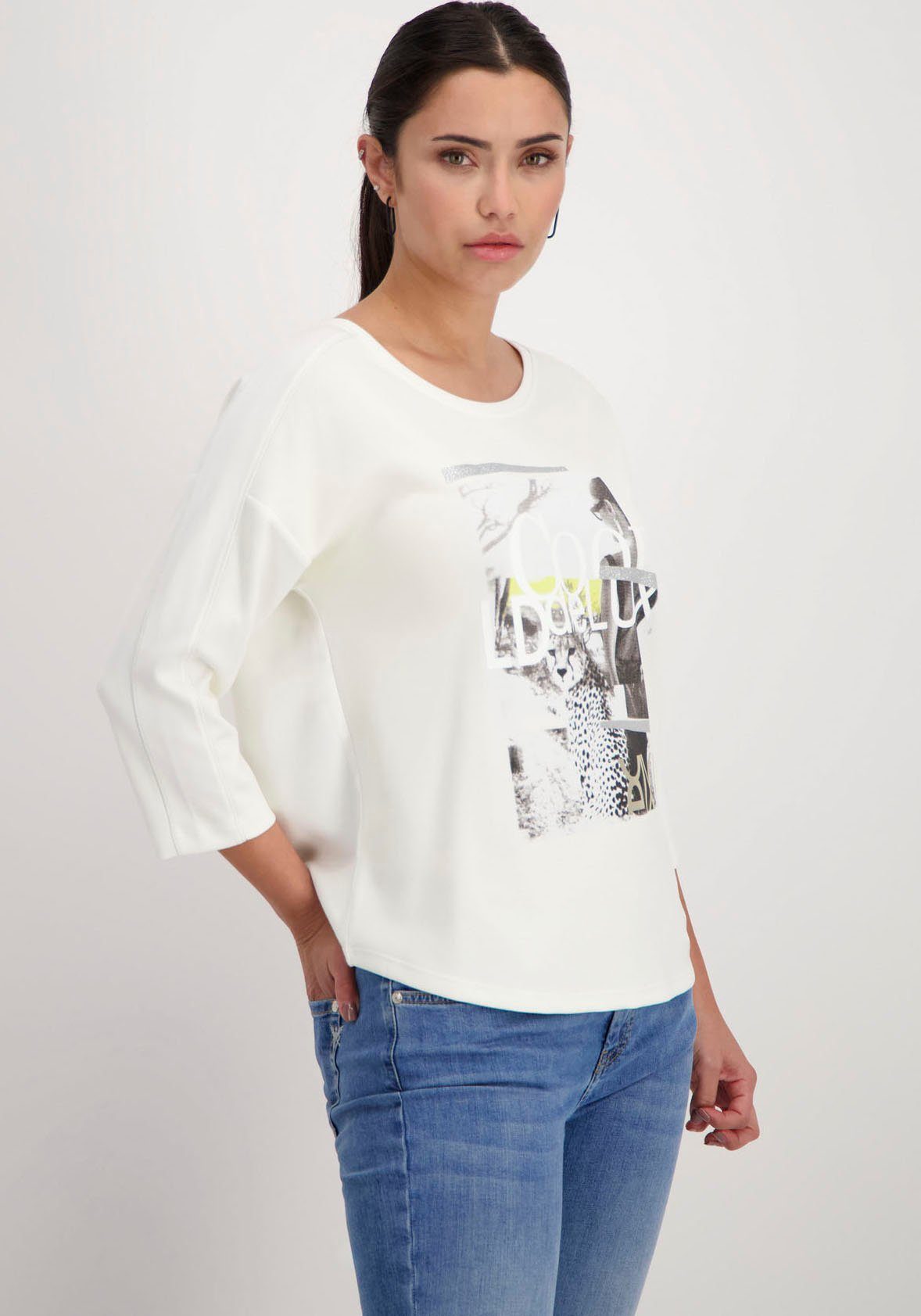 Monari Sweatshirt mit Frontprint