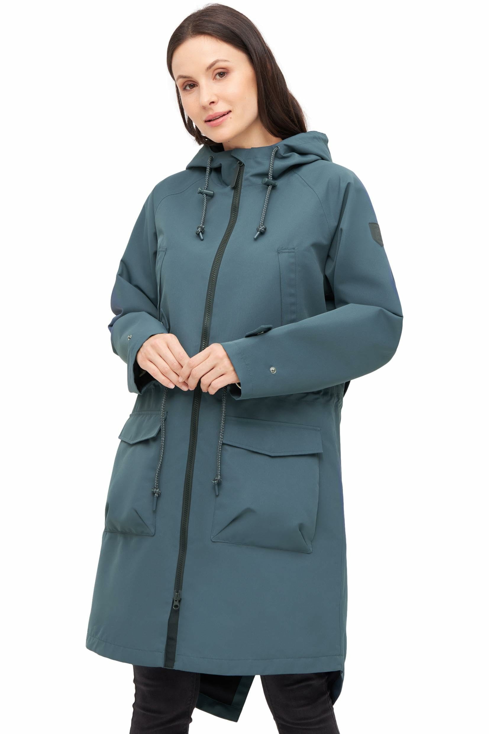Derbe Langjacke Langjacke für Damen (1-St) Weiblich