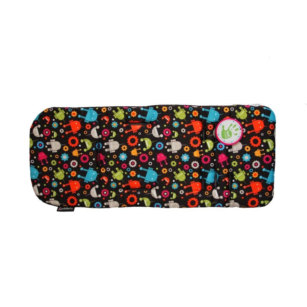 CuddleCo Kinderwagen-Sitzauflage Cumfi Cush Buggy und Kinderwagen Sitzauflage aus weichem Memory-Foram, Maschinenwaschbar