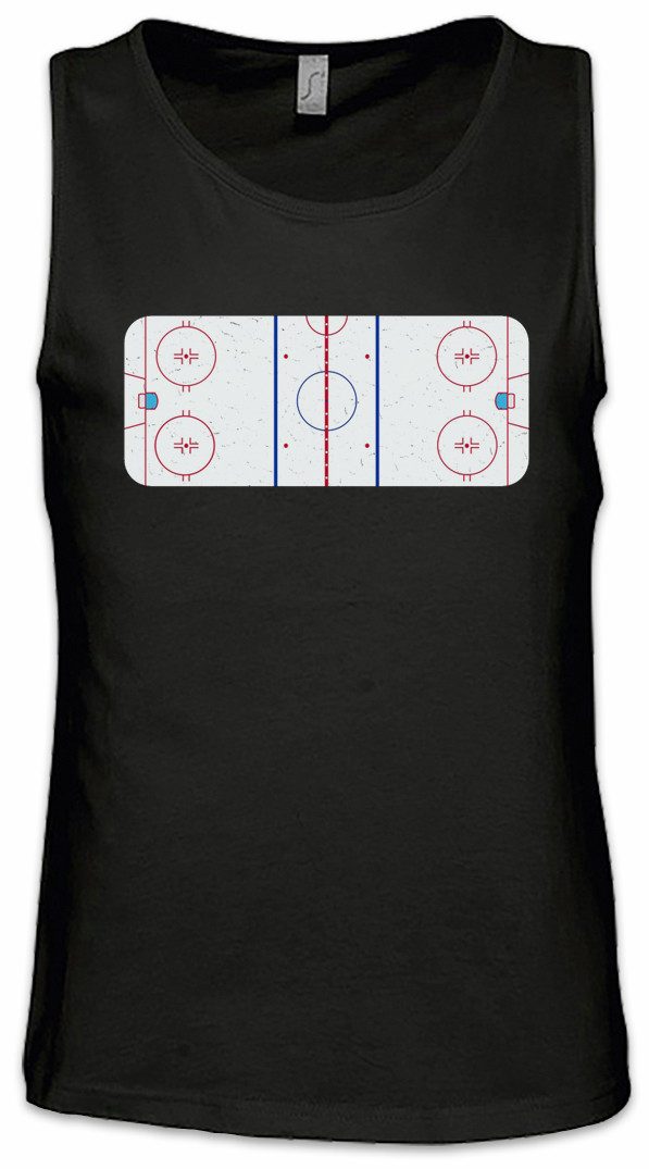 Tanktop Icehockey Field Ärmelloses T-Shirt Player Sport Passion Love Addiction