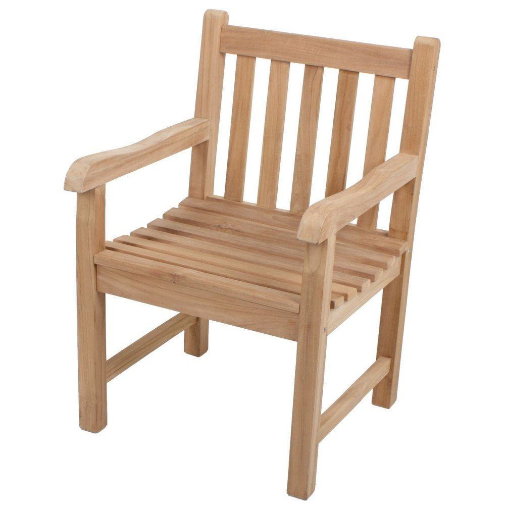 Garden Pleasure Gartenstuhl (1 St), Teak günstig online kaufen