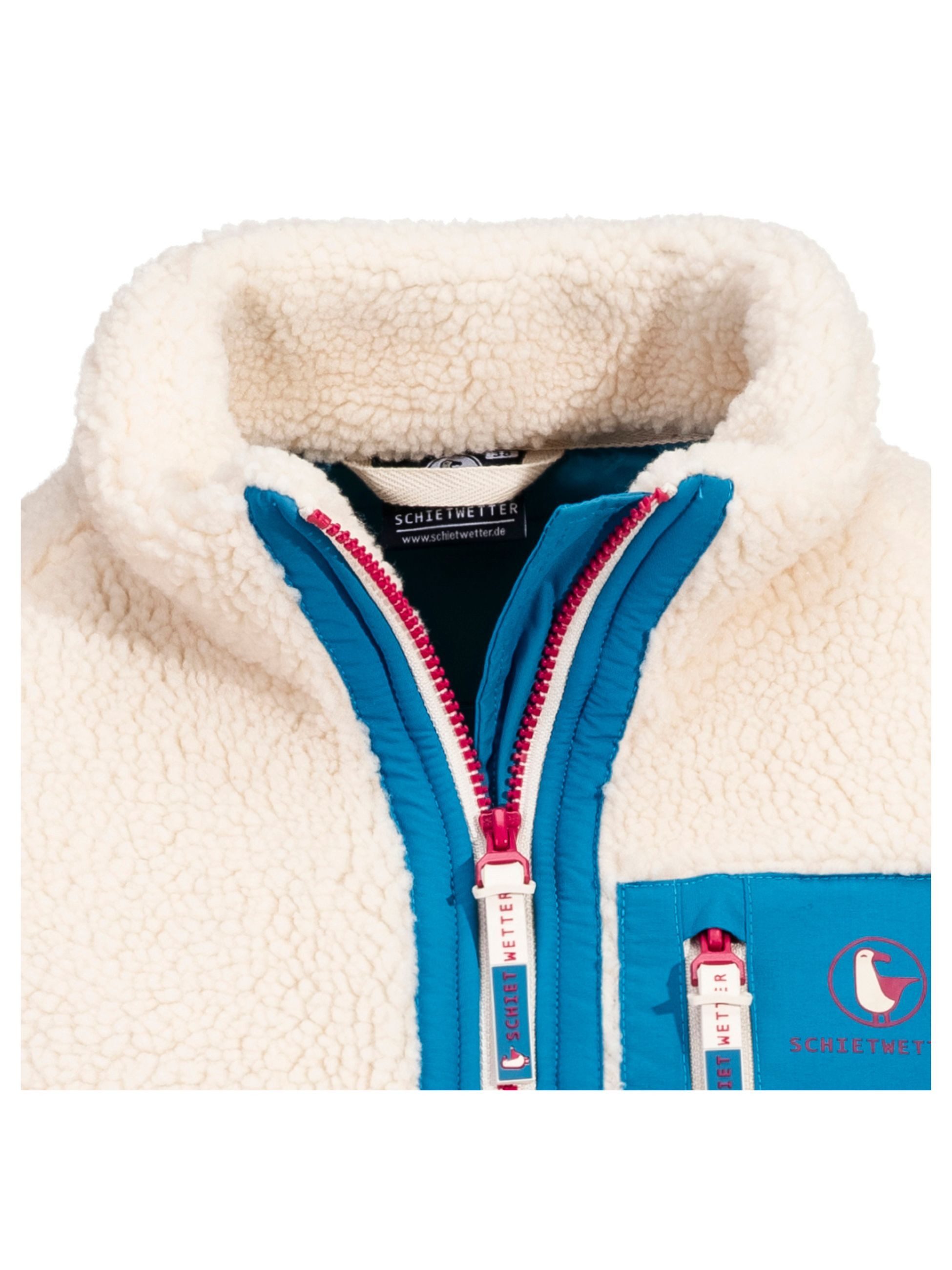 Schietwetter Fleecejacke Damen Sherpa-Fleece "Stielauge Mila" günstig online kaufen