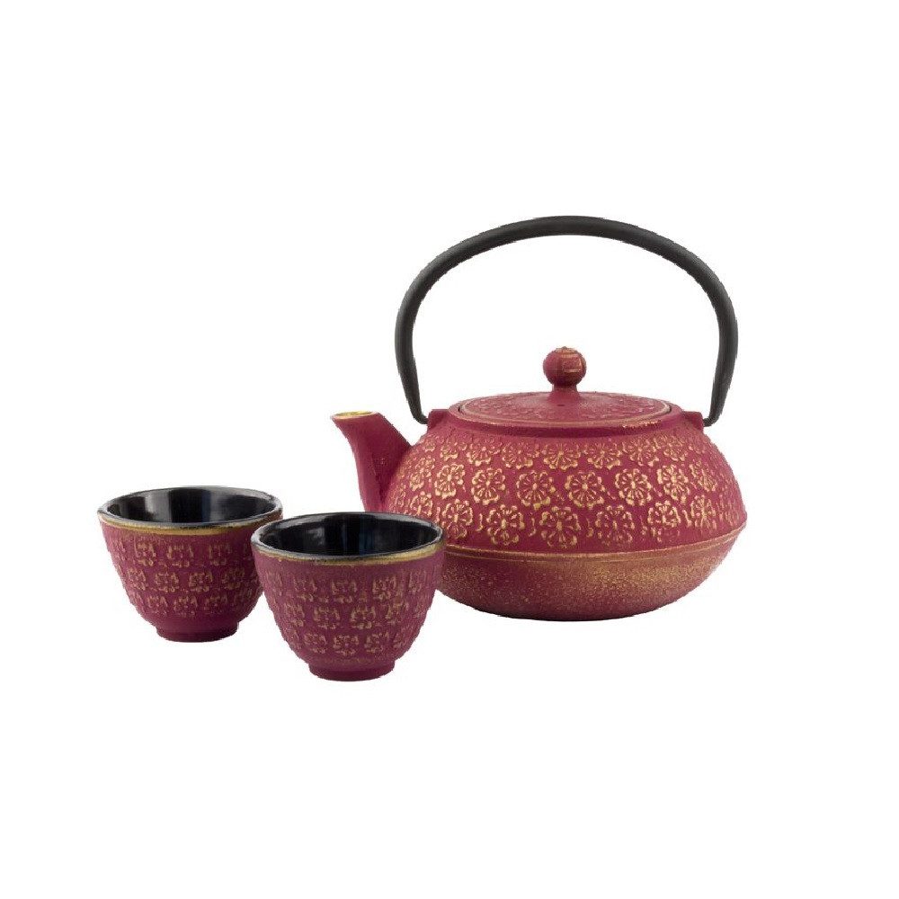 Bredemeijer Teeservice Bredemeijer Teekanne Geschenkset Shanghai 0,6L, Gusseisen