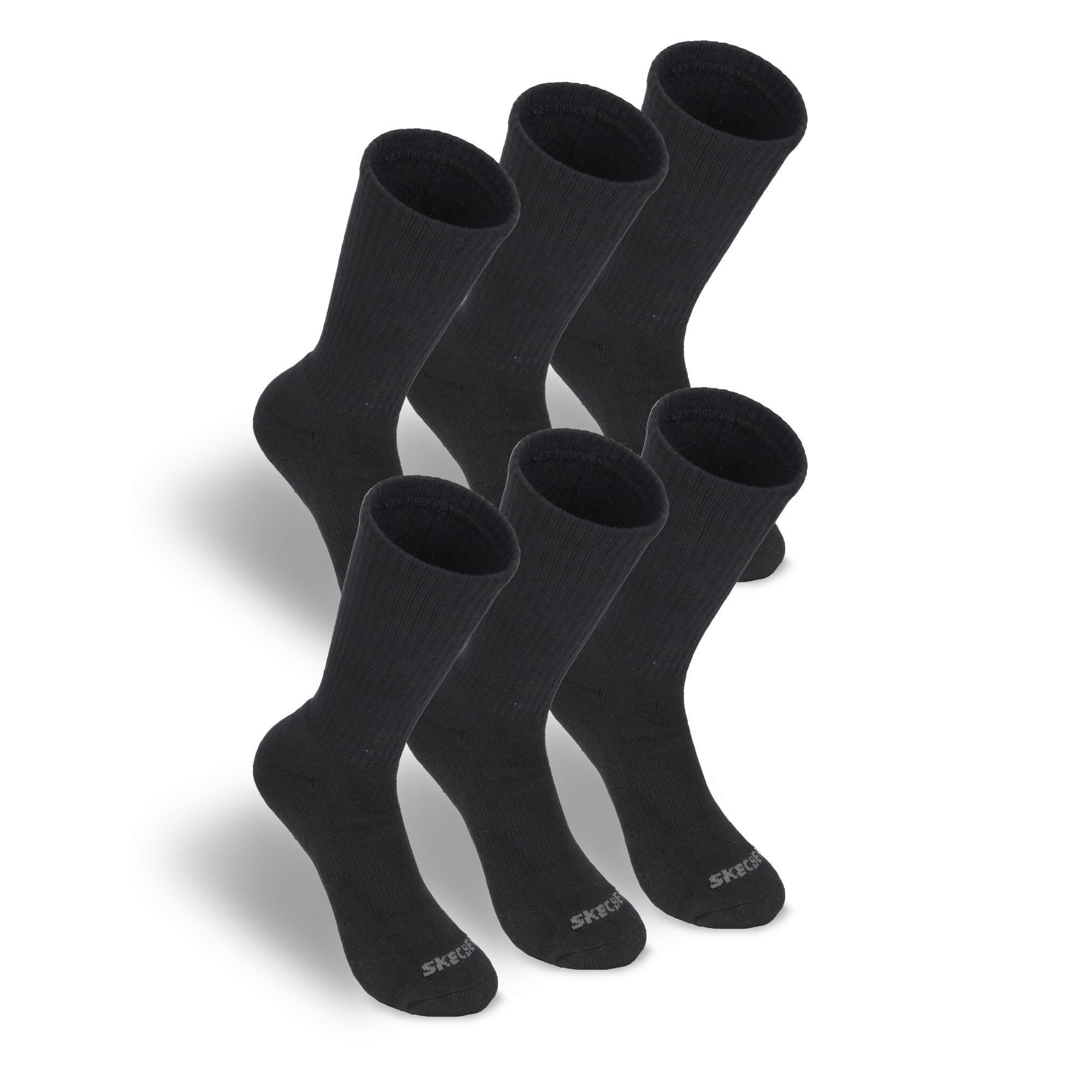 Skechers Businesssocken Herren - Atmungsaktiv - Eleganter Komfort für Business und Alltag Herren Socken mit angenehmen Fußklima - Ideal für Business-Schuhe