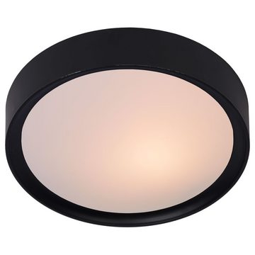 click-licht Deckenleuchte Runde Deckenleuchte Lex in schwarz, 250mm, Farbe: schwarz, Leuchtmittel enthalten: Nein, warmweiss, Deckenlampe, Deckenbeleuchtung, Deckenlicht