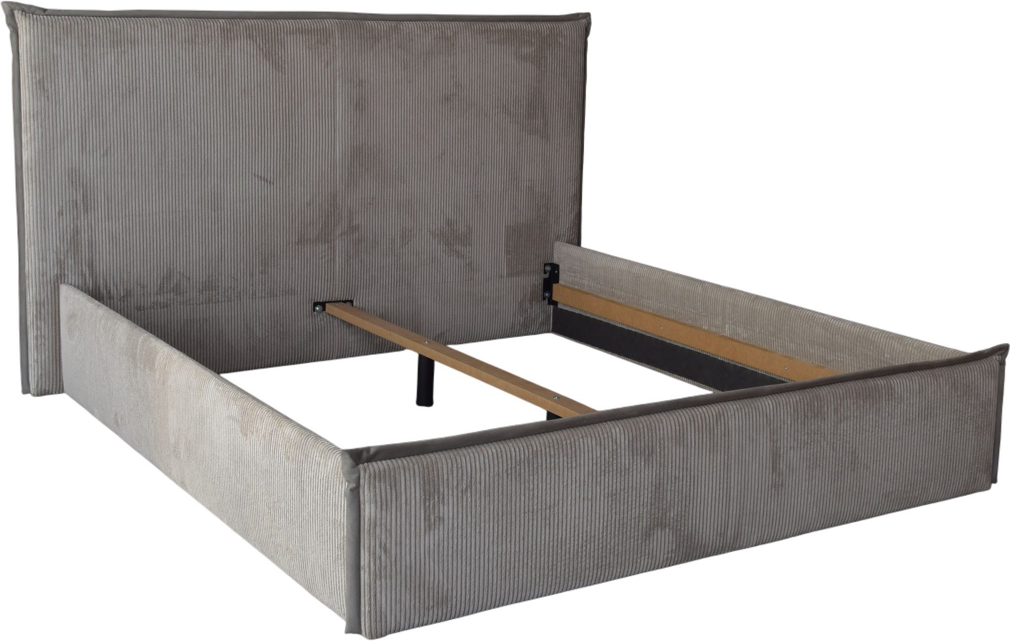 COLLECTION AB Polsterbett Marla erhältlich in der Breite 180x200cm, mit Cordstoff bezogen, wahlweise mit Lattenrost und King-Matratze (28cm)