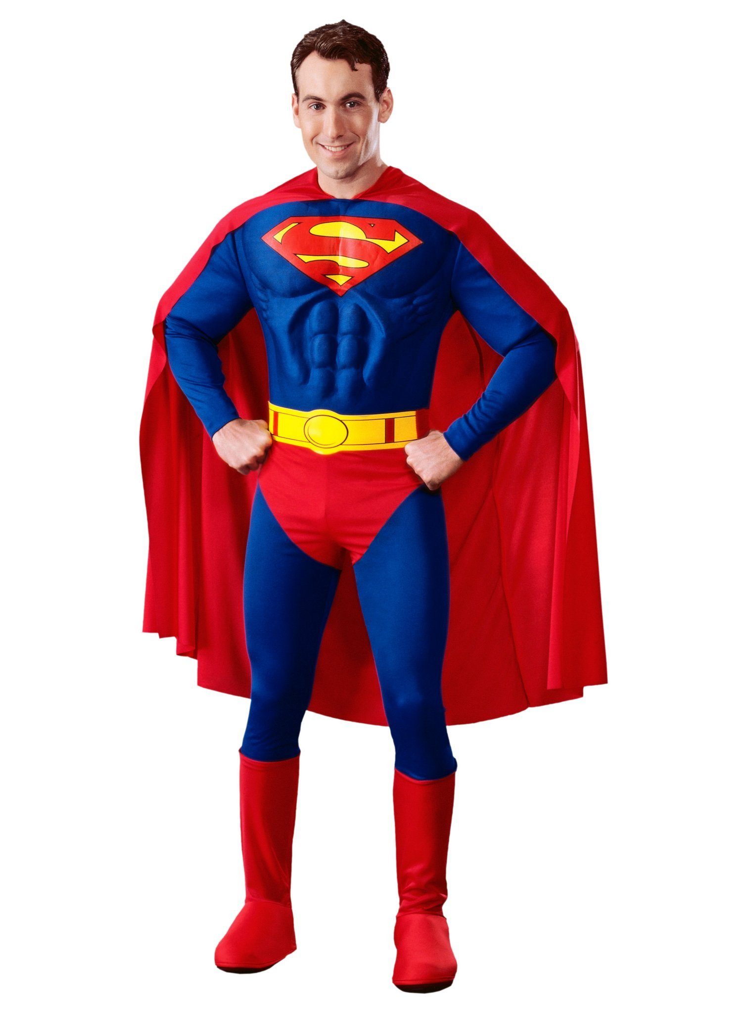 Rubie´s Kostüm Superman Karnevalskostüm, mit Muskelanzug mit Stiefelstulpen  online kaufen | OTTO
