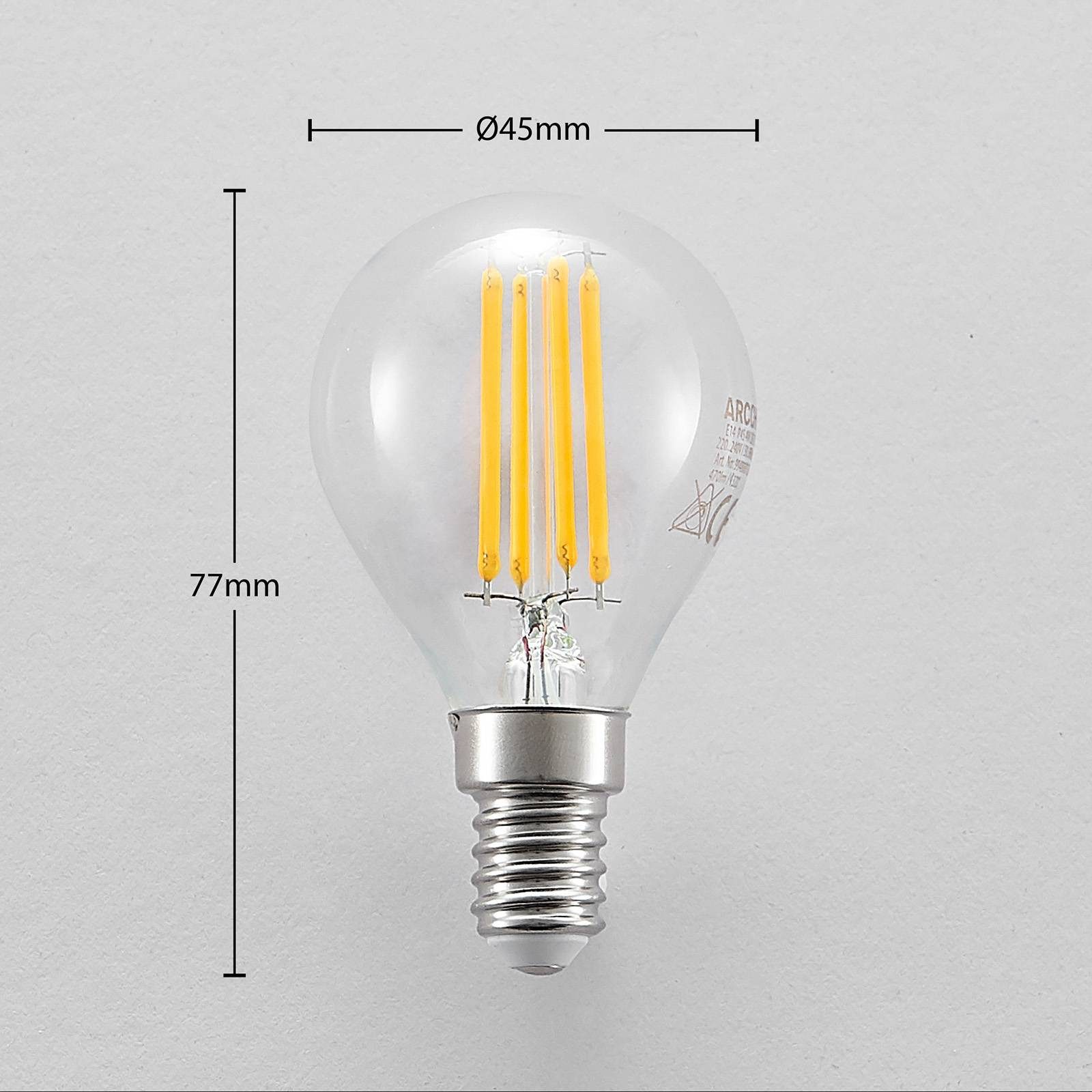 Arcchio LED-Leuchtmittel E14 4W, E14, warmweiß günstig online kaufen