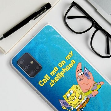 DeinDesign Handyhülle Patrick Star Spongebob Schwammkopf Serienmotiv, Samsung Galaxy A51 Silikon Hülle Bumper Case Handy Schutzhülle