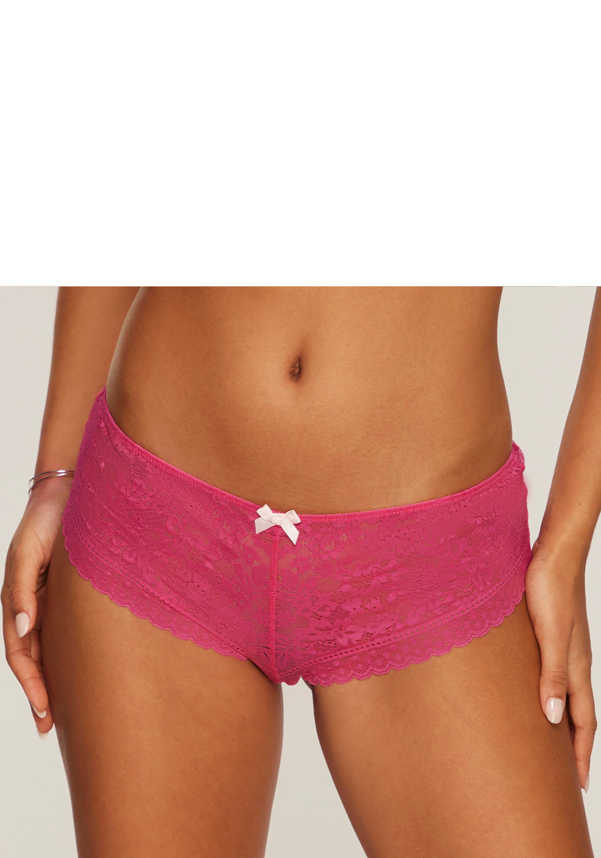 Vivance Panty Viola aus Spitze, die anteilig recyceltes Polyamid enthält