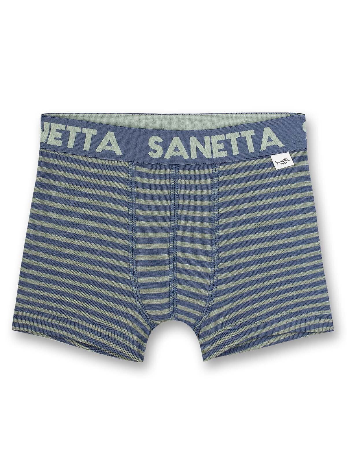 Sanetta Boxer Jungen Shorts - Unterhose, Pants, gestreift