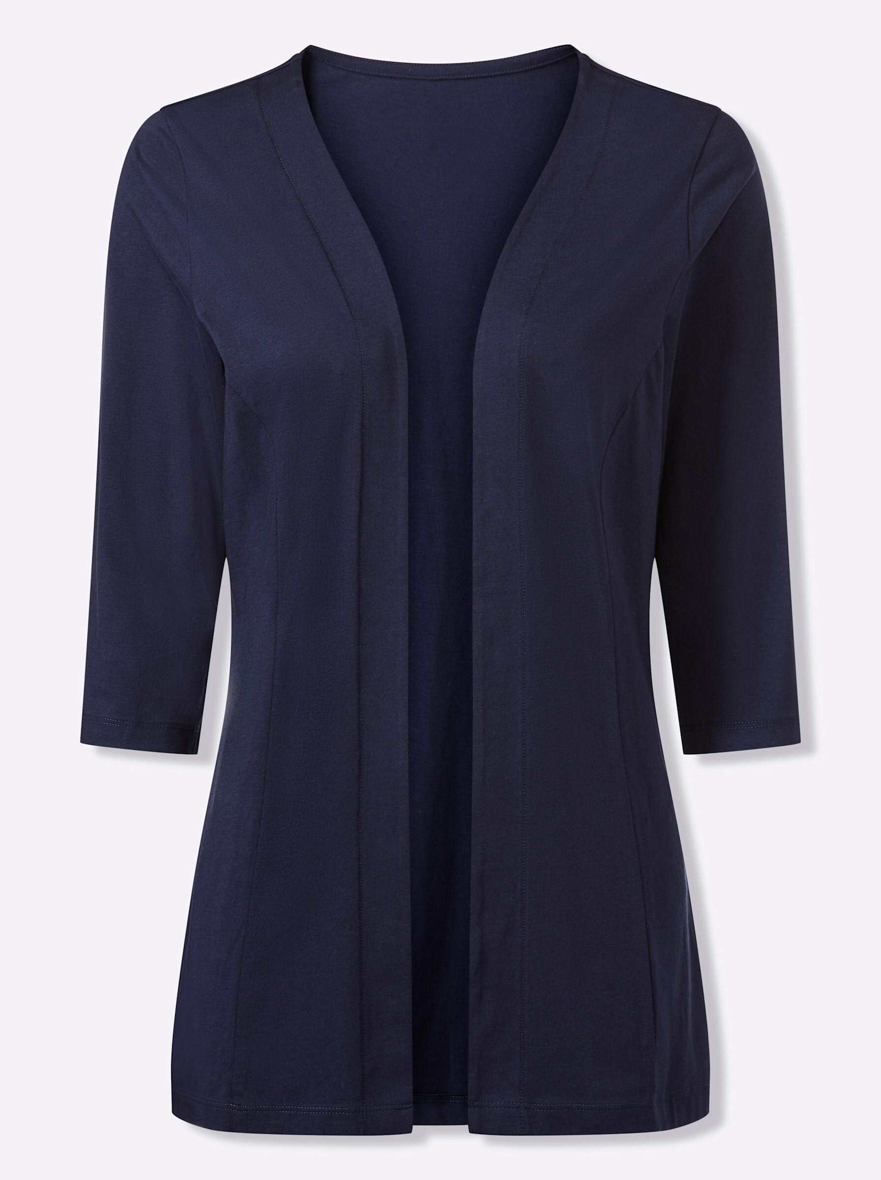 Sieh an! Shirtjacke Shirtjacke 3/4-Arm
