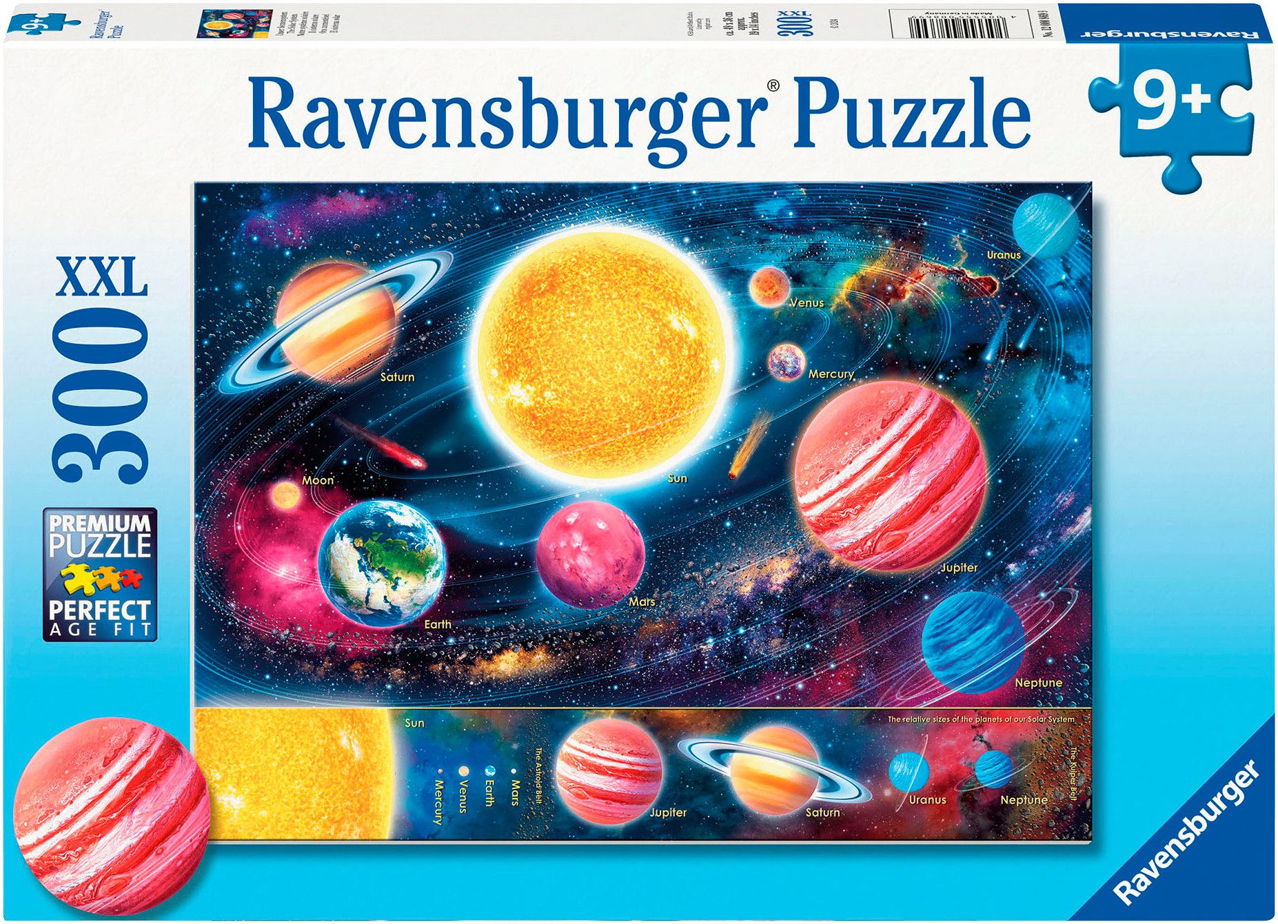 Ravensburger Puzzle Unser Sonnensystem, 300 Puzzleteile, Made in Germany günstig online kaufen