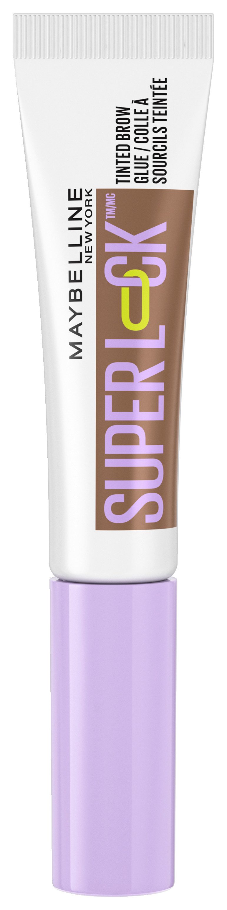 MAYBELLINE NEW YORK Augenbrauenpflege SUPER LOCK BROW GLUE AUGENBRAUENGEL, fixiert, definiert, formt, setzt Highlights, wischfest