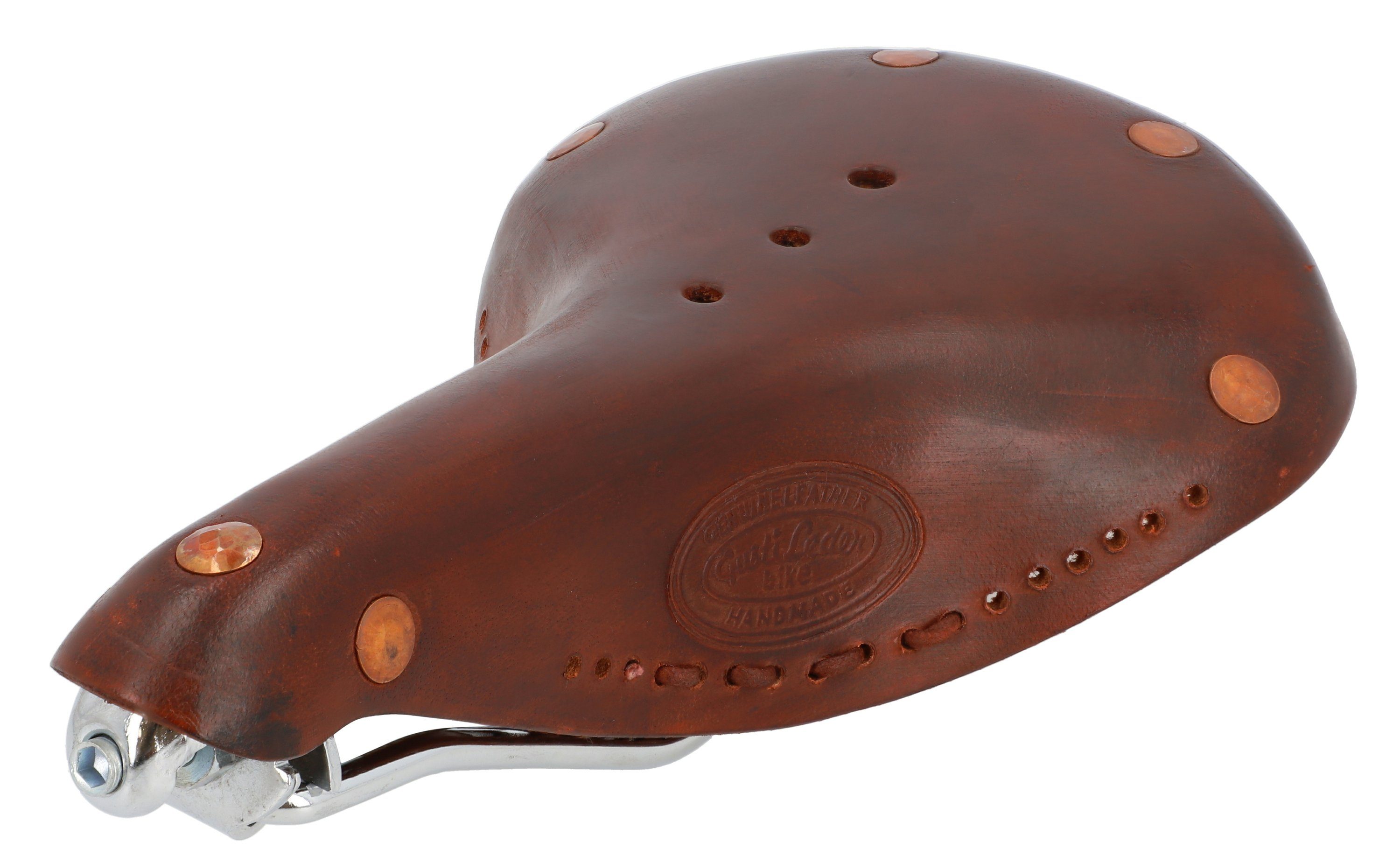 Gusti Leder Fahrradsattel Gusti Leder Fahrradsattel Angelo D. (1-tlg)