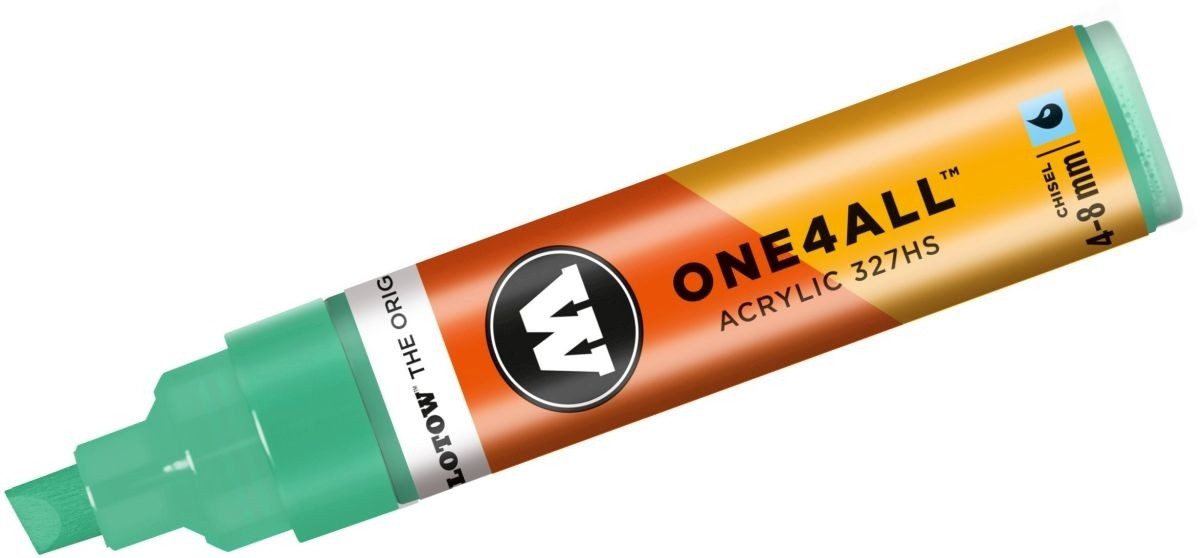 MOLOTOW Permanentmarker Permanentmarker ONE4ALL 327 HS nachfüllbar 4-8 mm calypso mittel