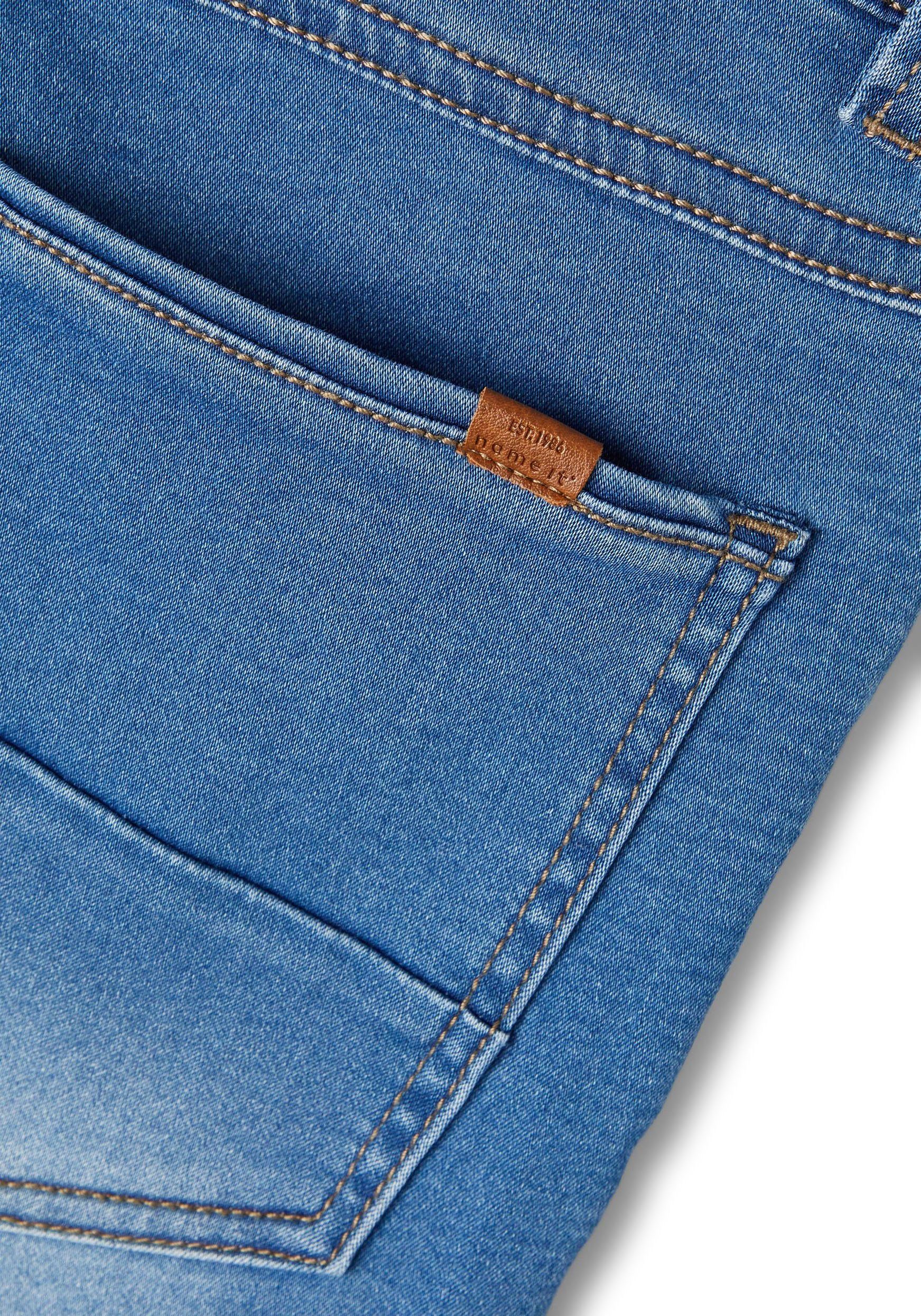 SWE blue It COR1 denim DNMTHAYER Stretch-Jeans Name PANT NKMTHEO medium