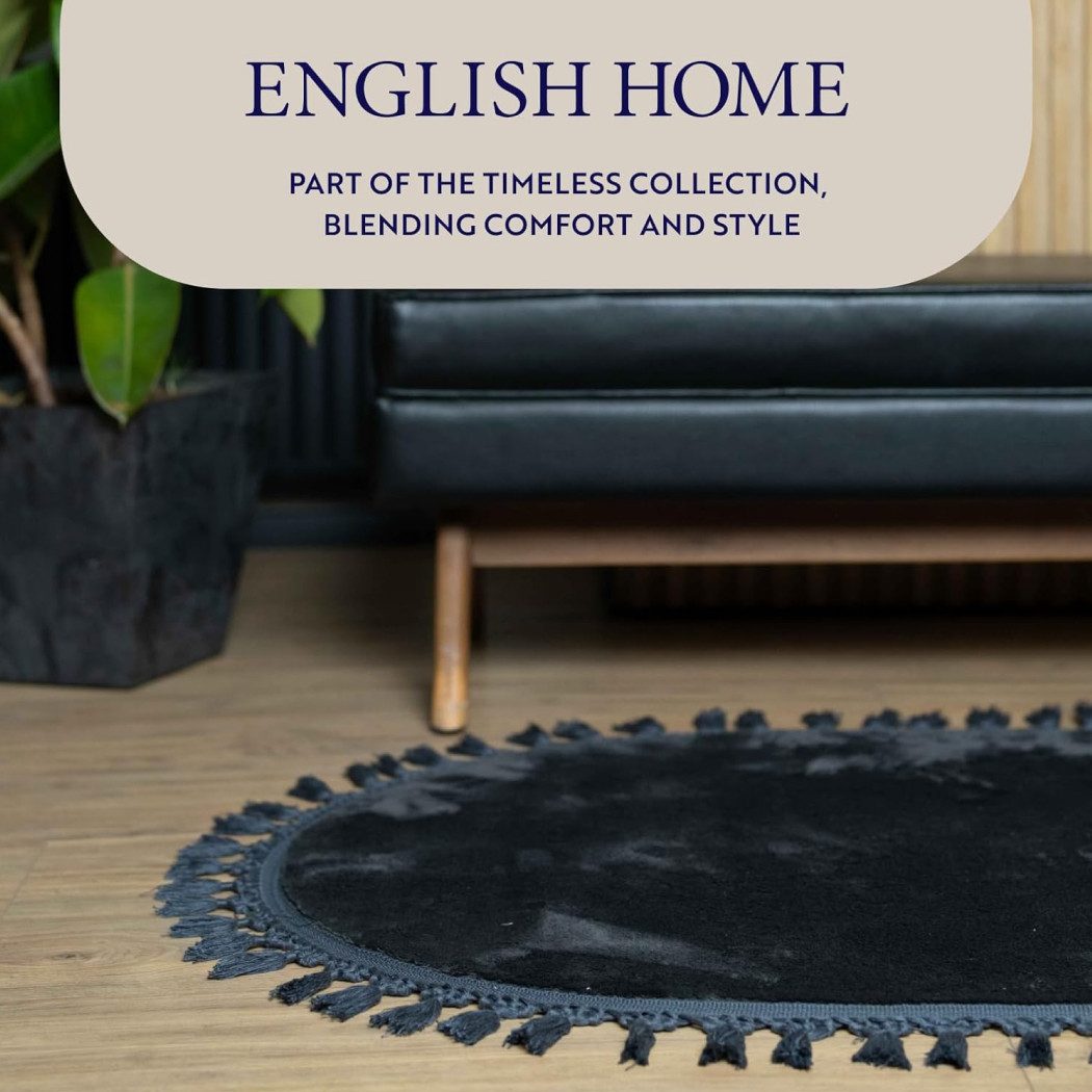 English Home Teppich English Home Weicher moderner Teppich Waschbarer Innen günstig online kaufen