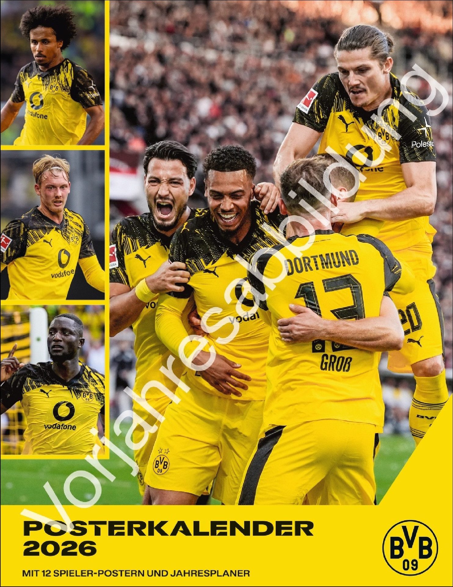 Athesia Kalenderverlag Wandkalender BVB Posterkalender 2027