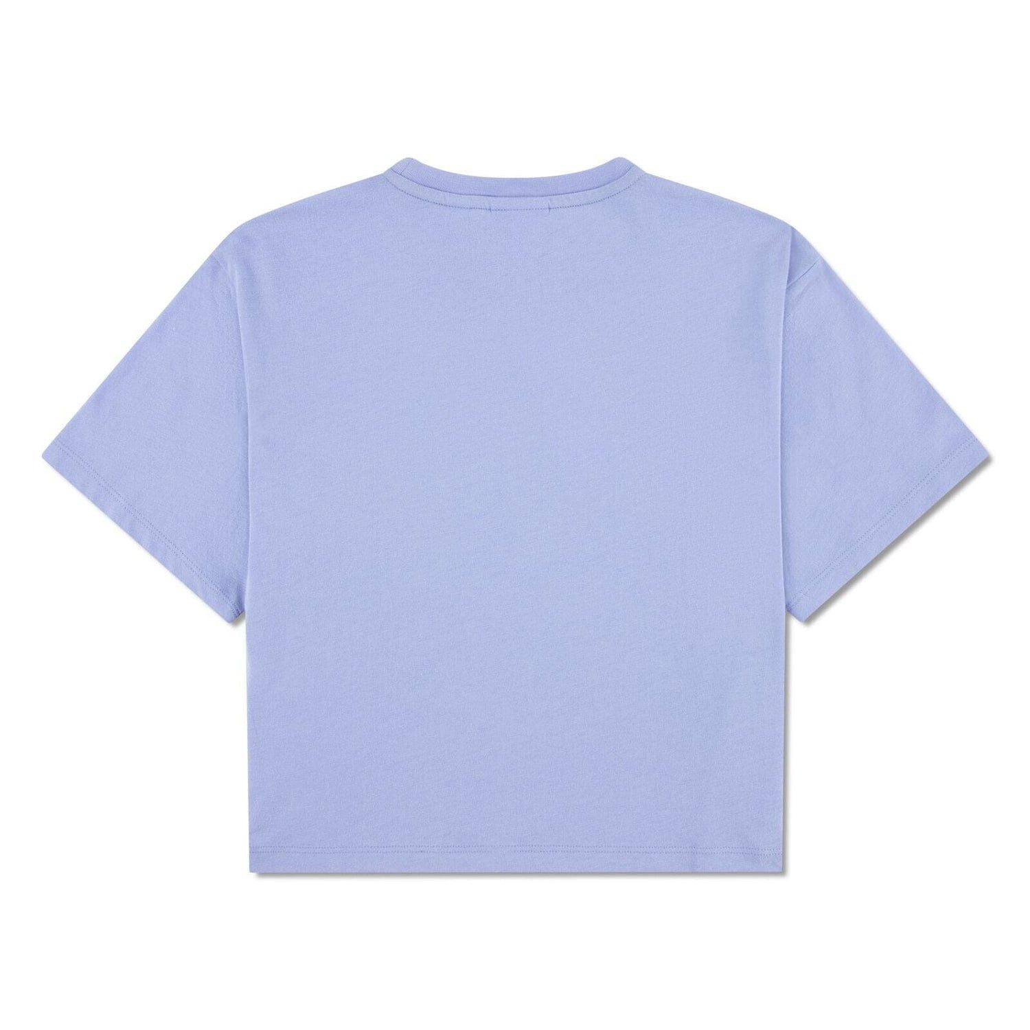 Lacoste T-Shirt Lacoste Mädchen-T-Shirt mit großem Monogramm-Krokodil – Lila