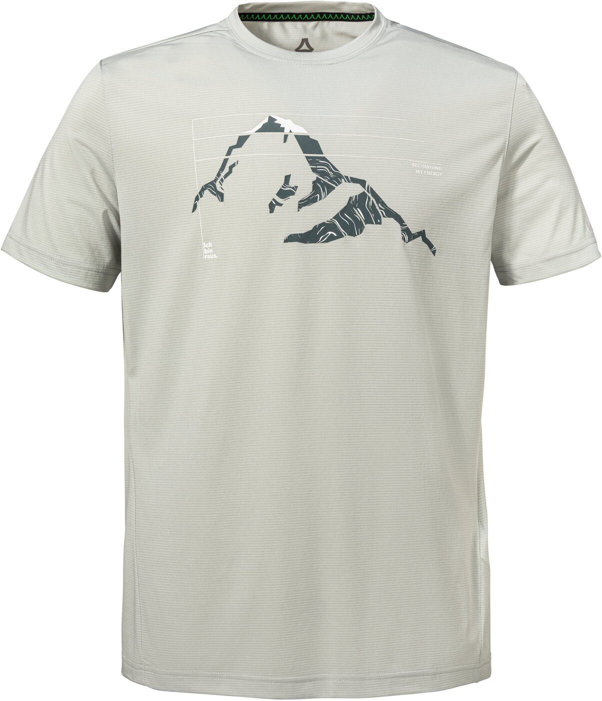 Schöffel Kurzarmshirt CIRC T Shirt Sulten M GRAY VIOLET