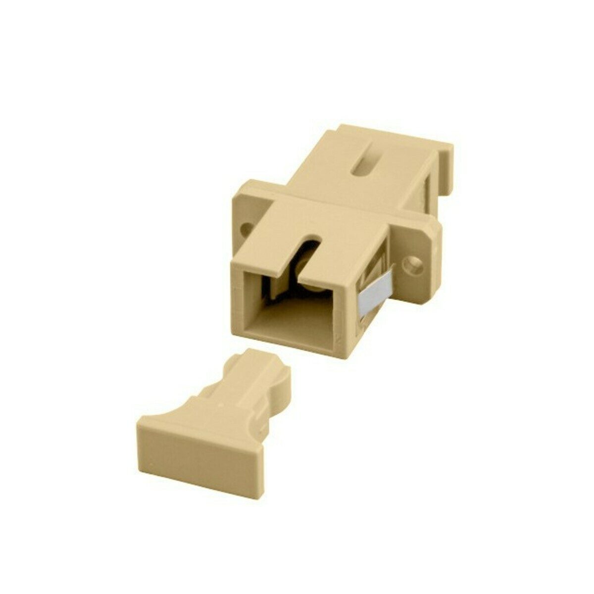 DSIT Serverschrank Multimode Kupplung SC-SC simplex beige