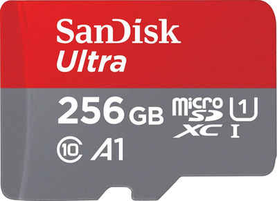 Sandisk Ultra microSDXC Speicherkarte (256 GB, Class 10)