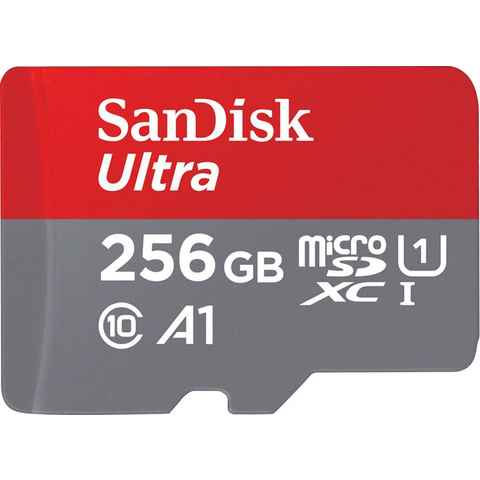 Sandisk Ultra microSDXC Speicherkarte (256 GB, Class 10)
