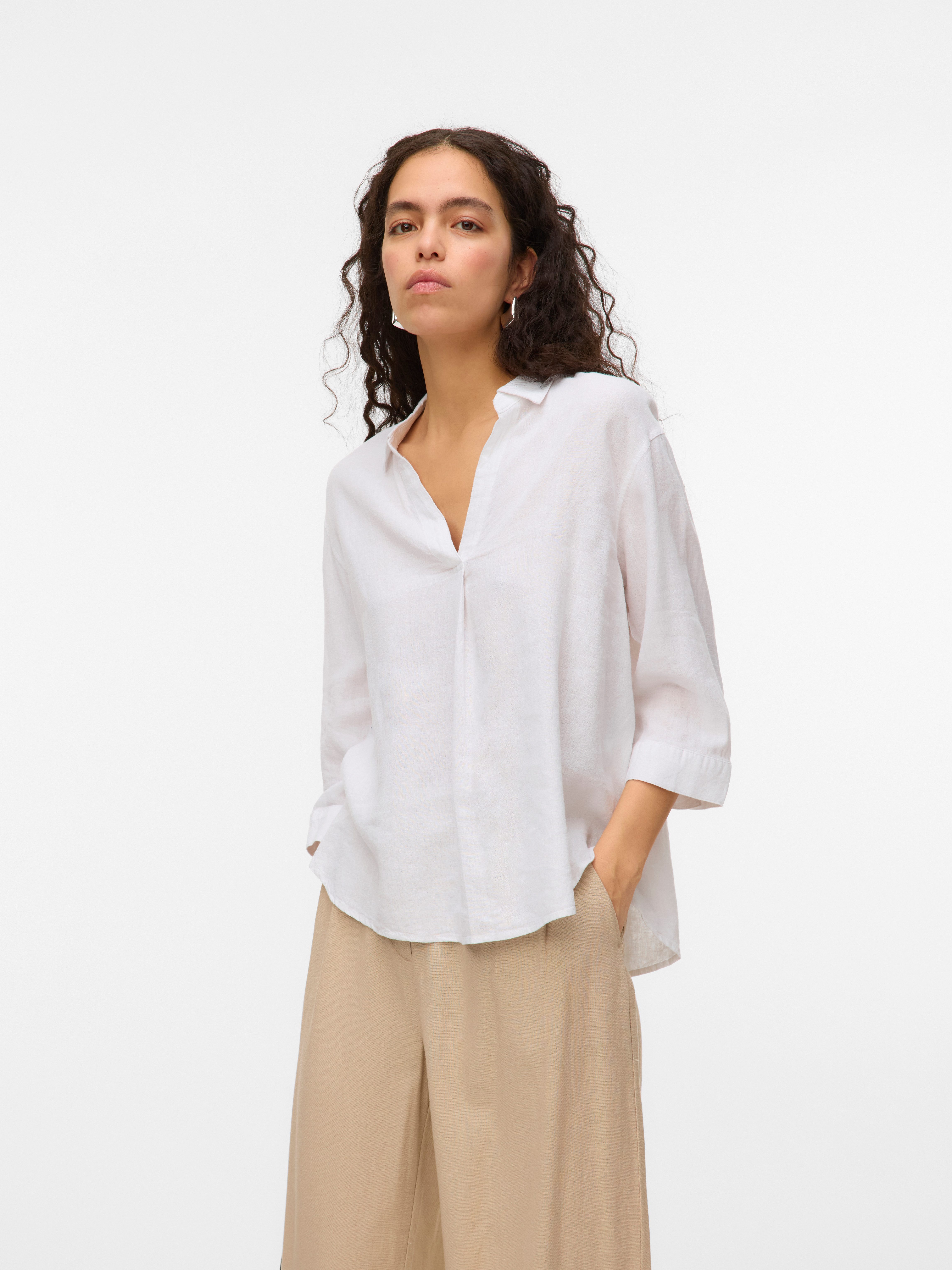 Vero Moda Shirtbluse VMLINN 3/4 TOP WVN GA NOOS günstig online kaufen