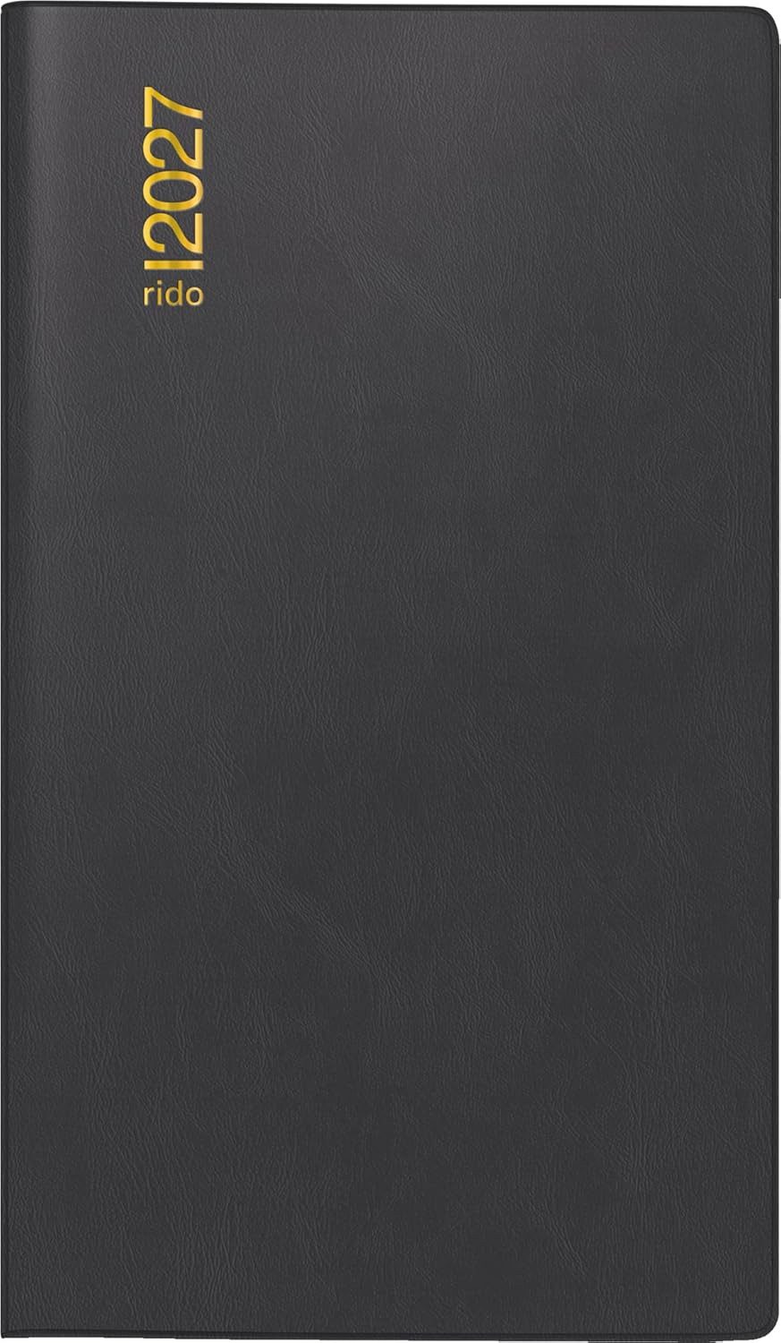 Taschenkalender rido/idé 7040302907 Taschenkalender TM 12 2027 A6, schwarz