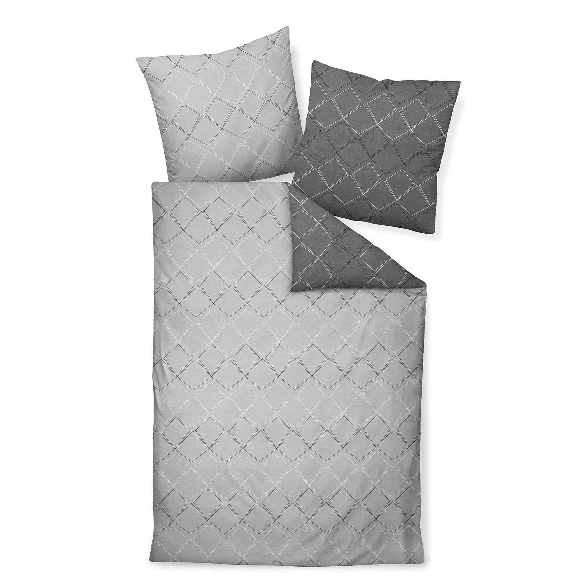 Janine Bettwäsche Unisex Bettwäsche 1er Pack Baumwolle J.D., Webware, 2 teilig, Webware