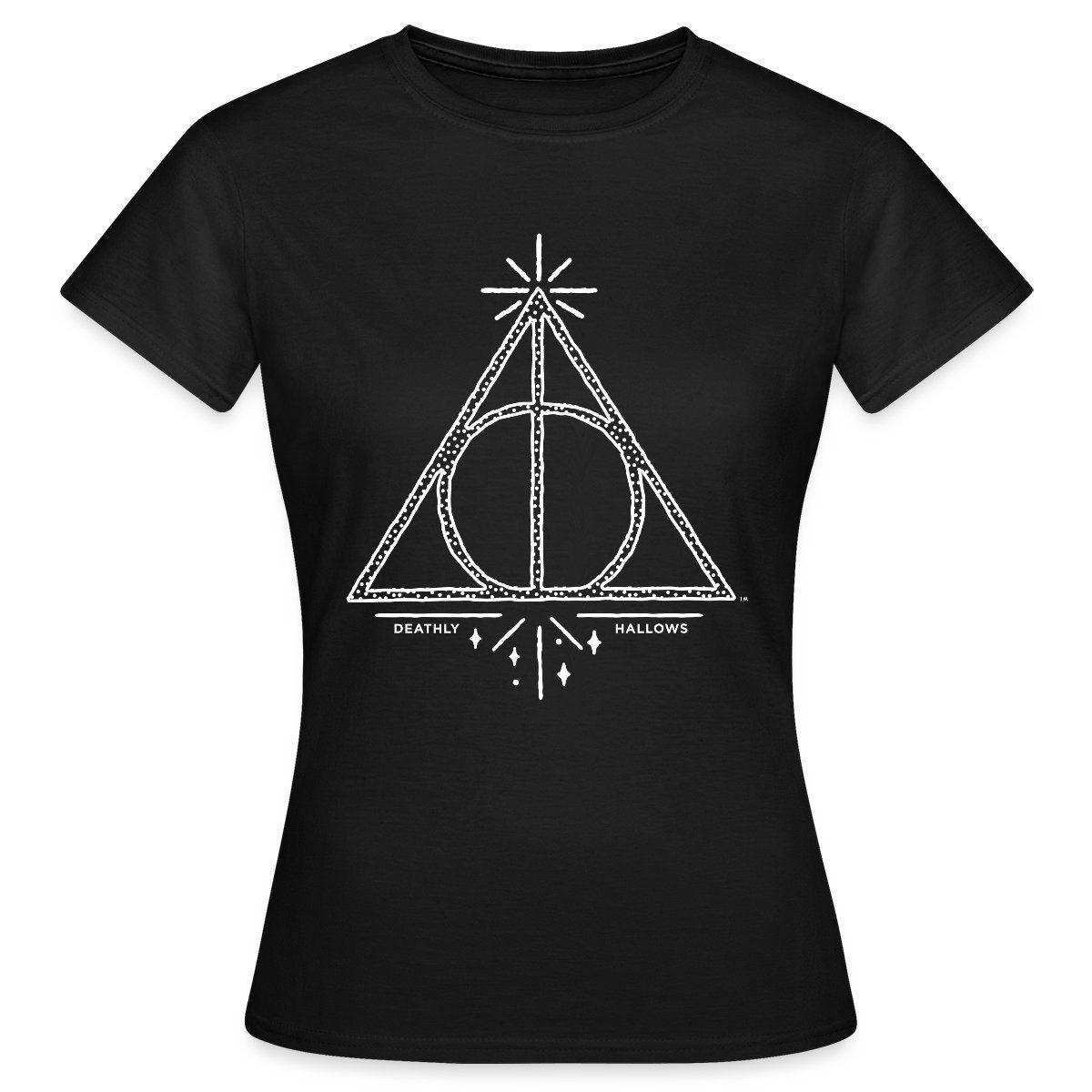 Spreadshirt T-Shirt Harry Potter Heiligtümer des Todes Symbol Frauen T-Shirt (1-tlg)