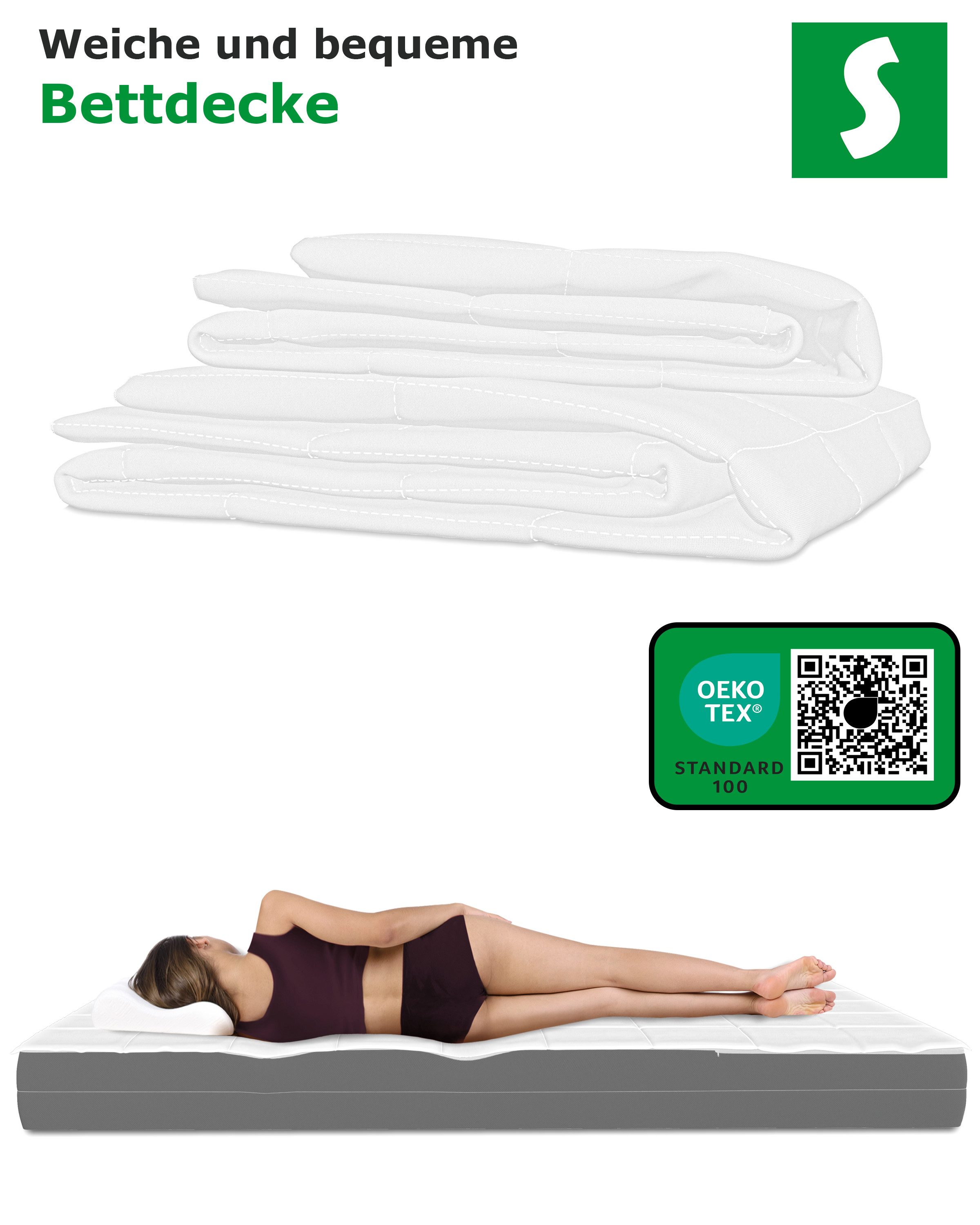 Schlaftroll Sommerbettdecke Sommerbettdecke 135x200 cm,155x220 cm günstig online kaufen