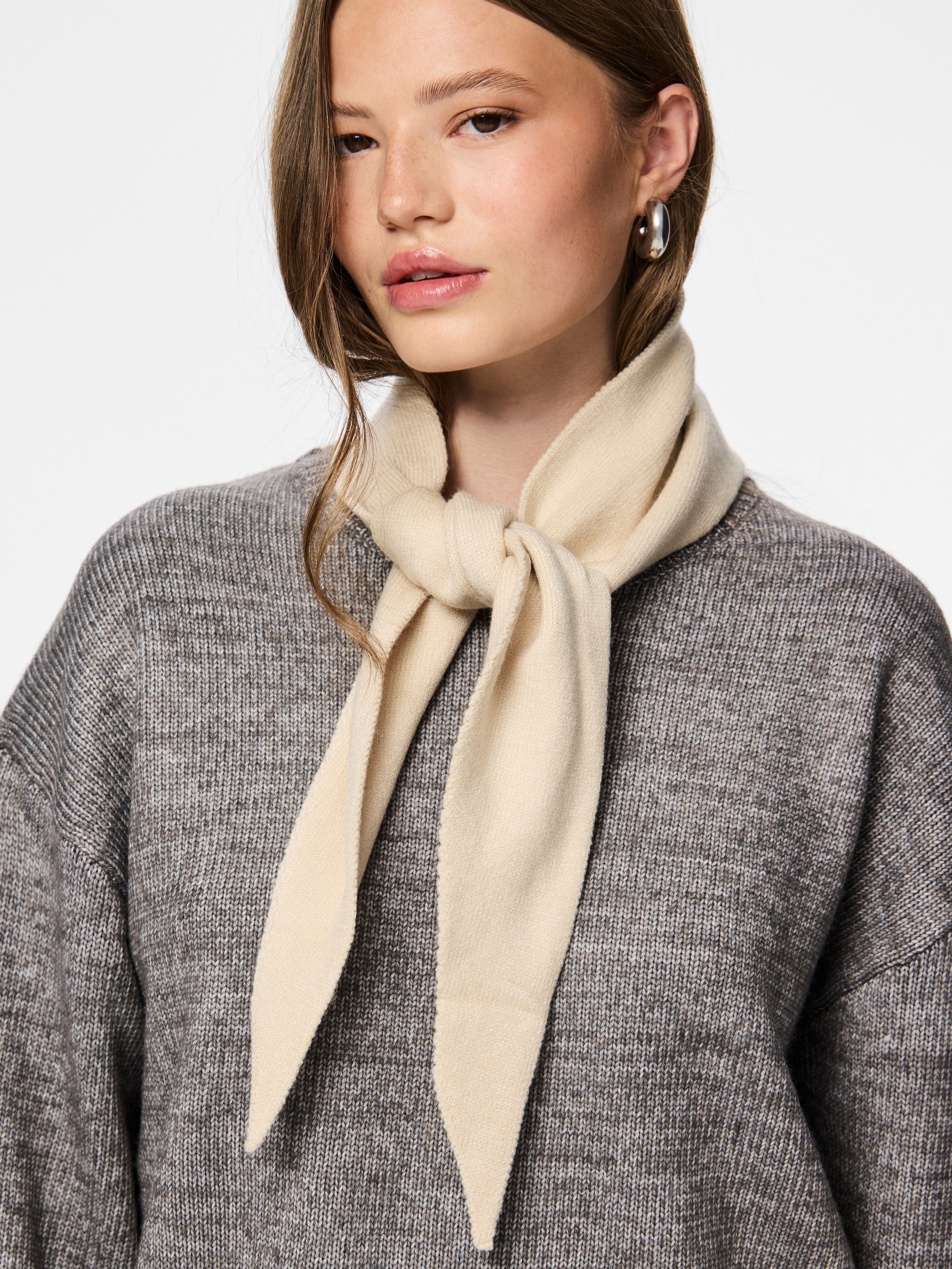 pieces Dreieckstuch PCKOMMA TRIANGLE SCARF NOOS BC