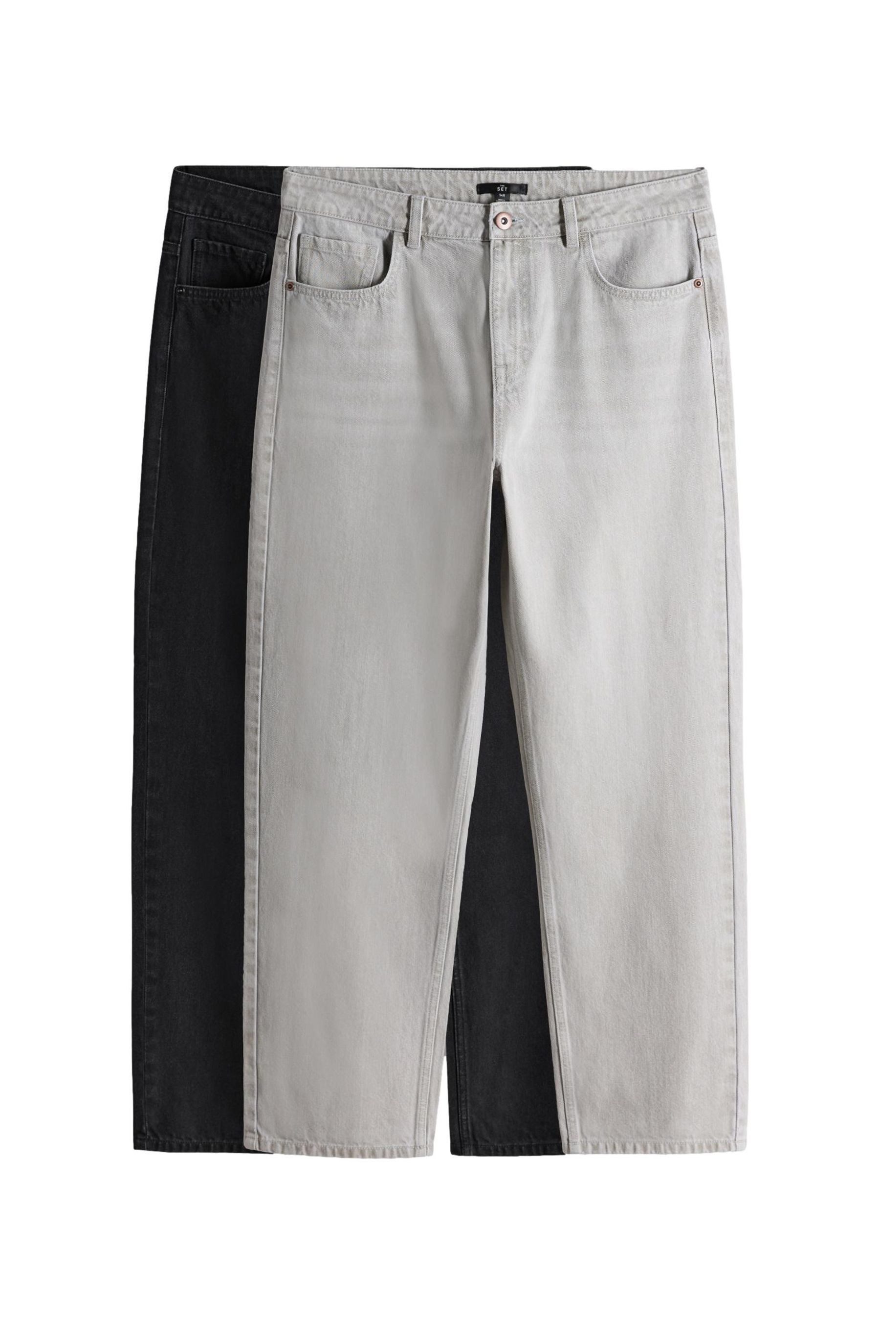 The Set Straight-Jeans The Set Straight Fit Jeans, 2er-Pack (2-tlg)