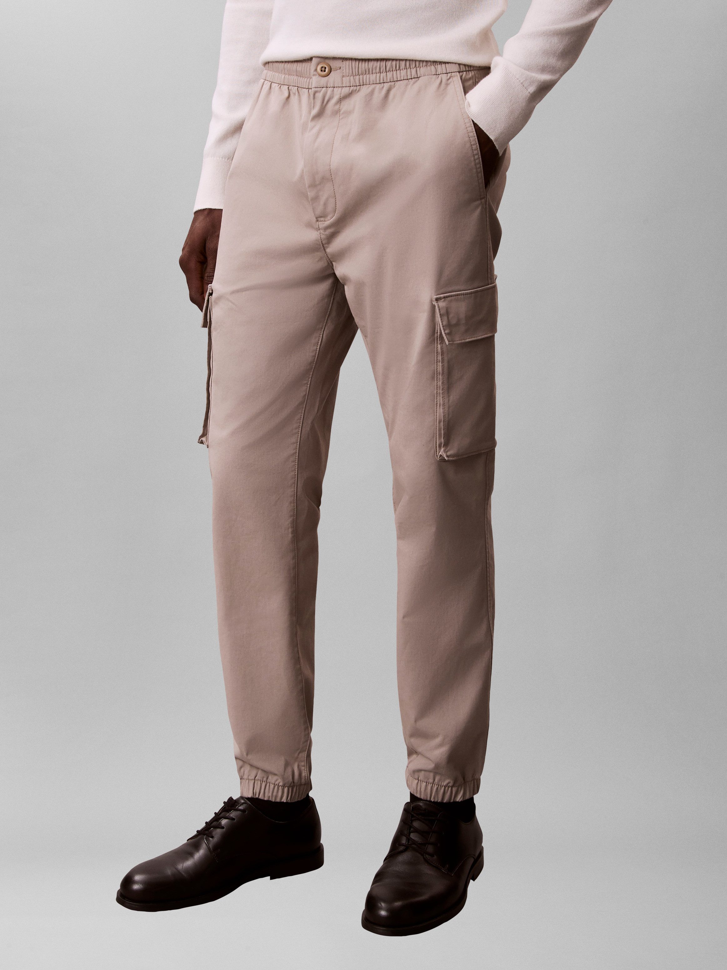 Calvin Klein Jeans Cargohose elastischer Bund, Skinny fit, Cargotaschen günstig online kaufen