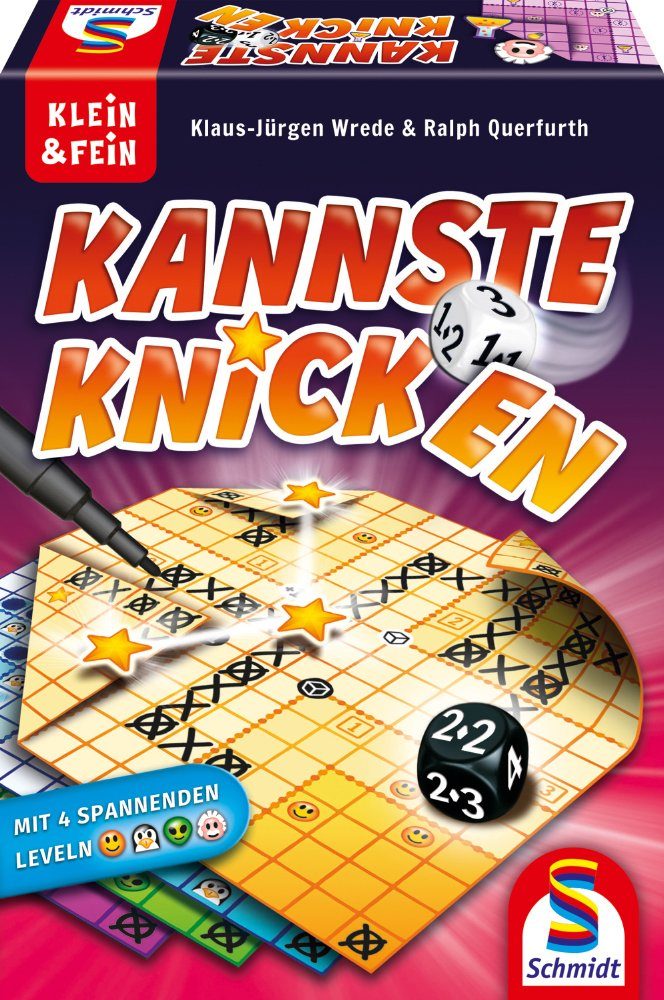 Kannste Spiele Schmidt Spiel, in knicken, Made Germany Familienspiel