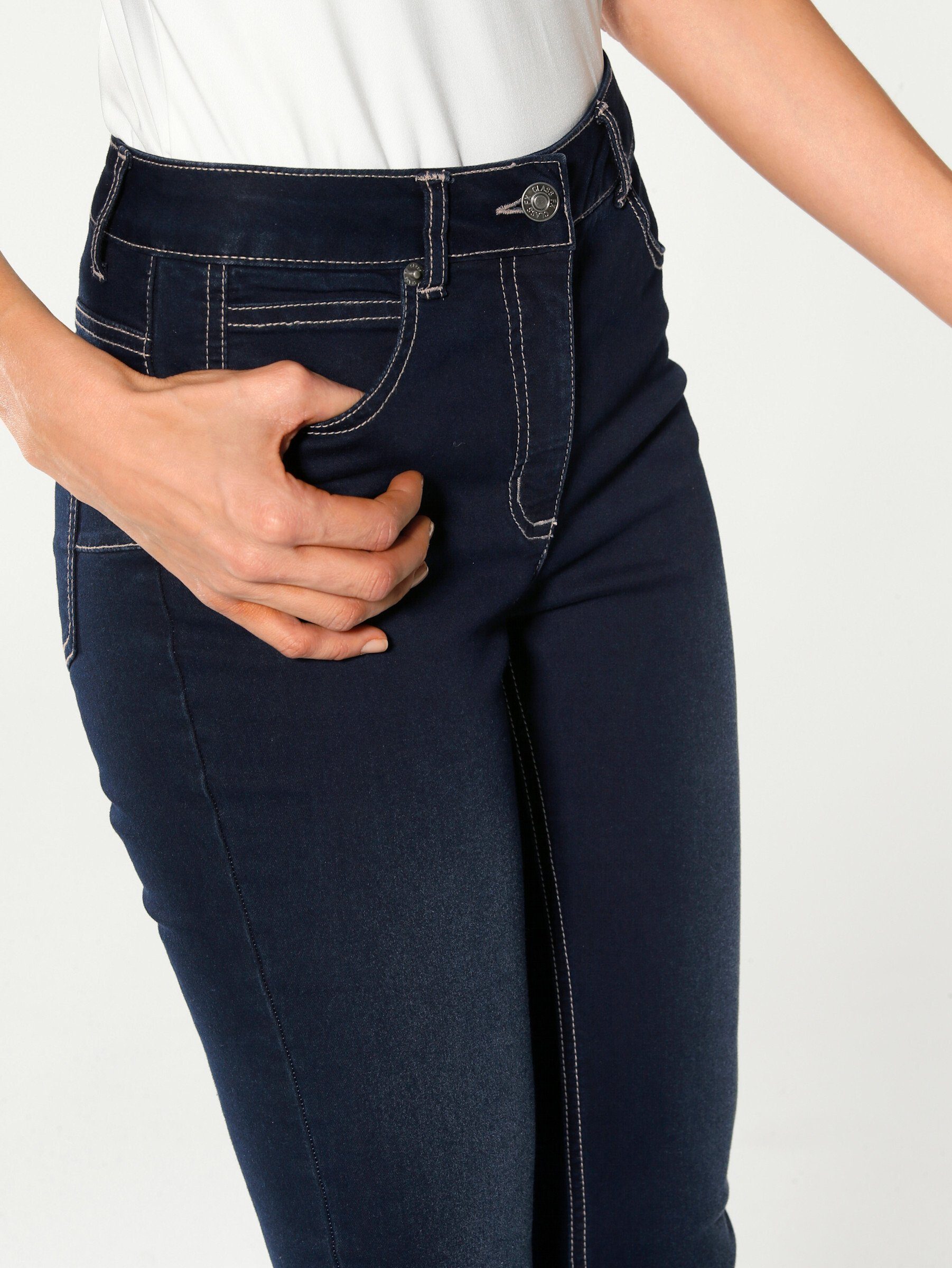 heine Bequeme Jeans Bauchweg-Jeans normal