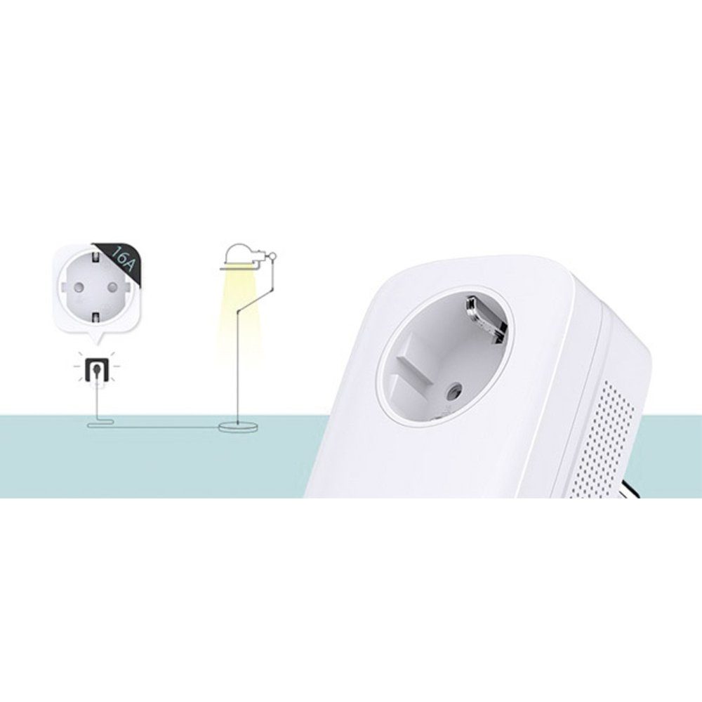 tp-link TP-LINK TL-PA8010P KIT Powerline Starter Kit TL-PA8010P KIT 1.3 GBit Reichweitenverstärker