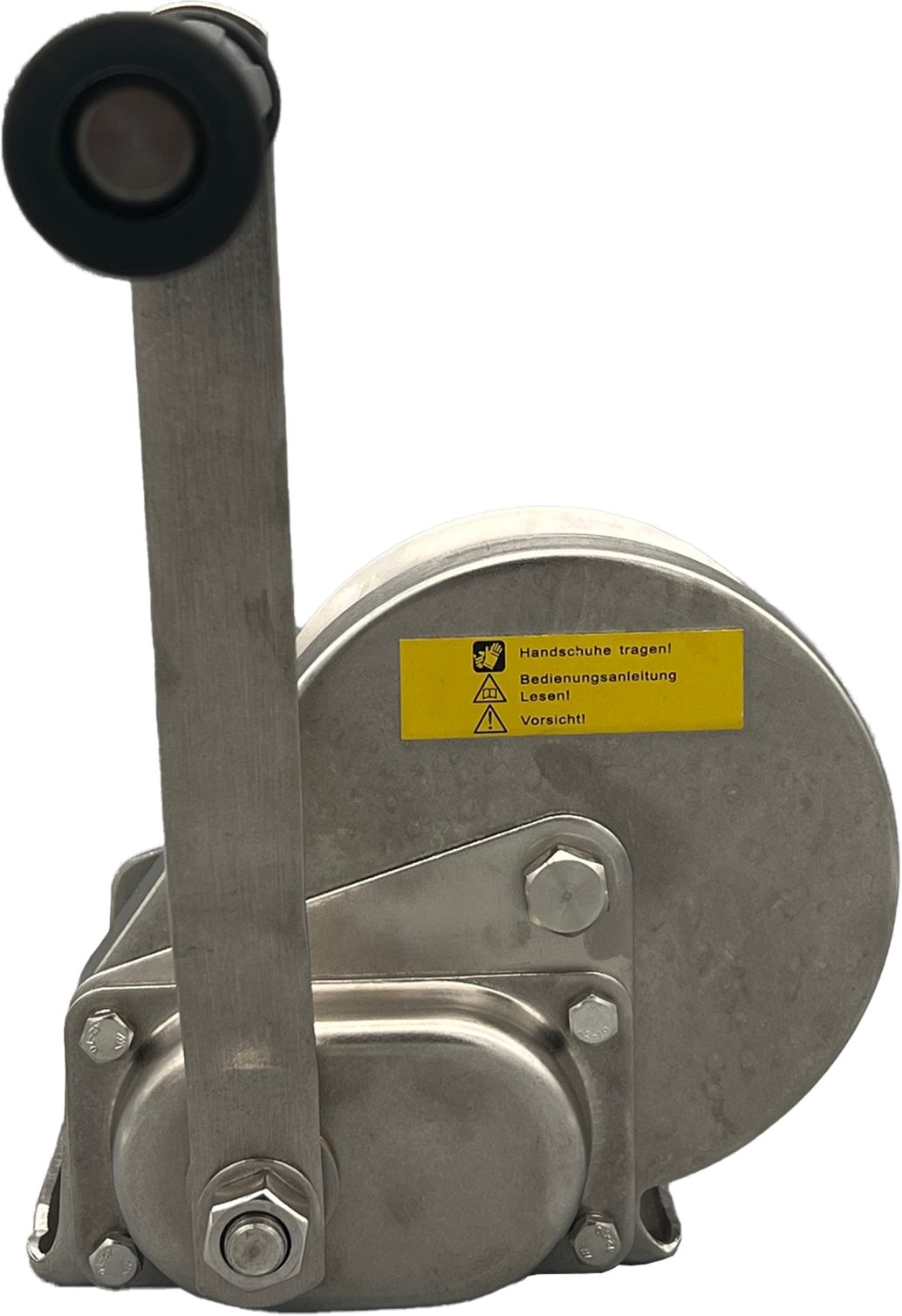 Berger & Schröter Seilwinde Handwinde mit Bremse, ohne Seil, 600kg, Mit Lastdruckbremse