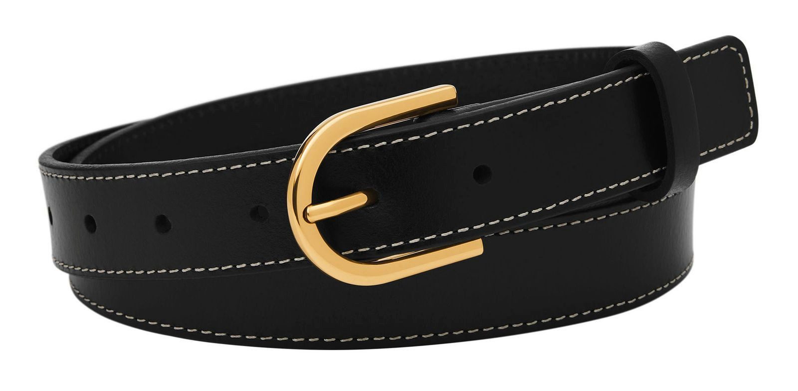 Fossil Synthetikgürtel D-Link Belt aus echtem Leder