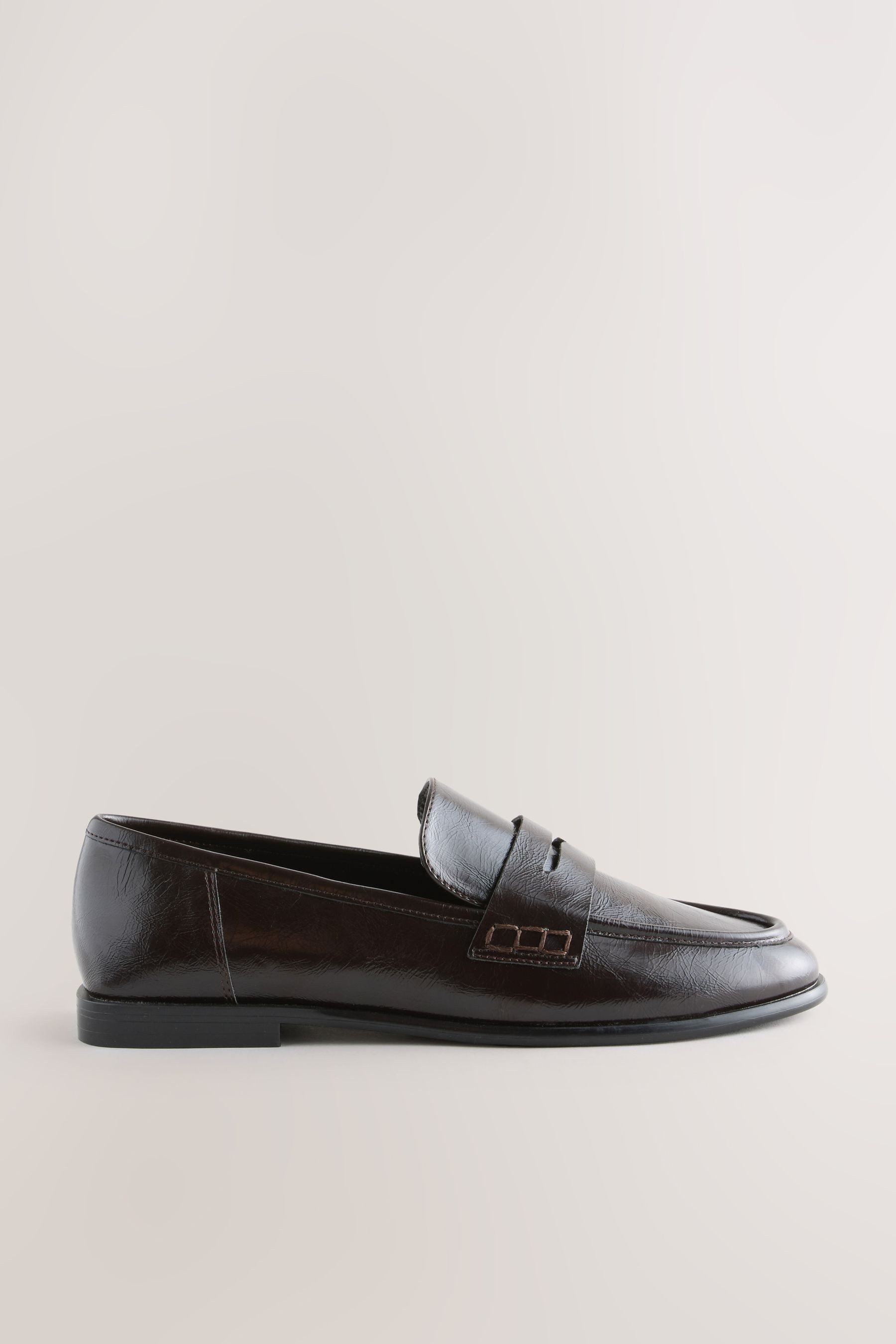 Next Forever Comfort® runde, schmale Loafer Loafer (1-tlg) günstig online kaufen