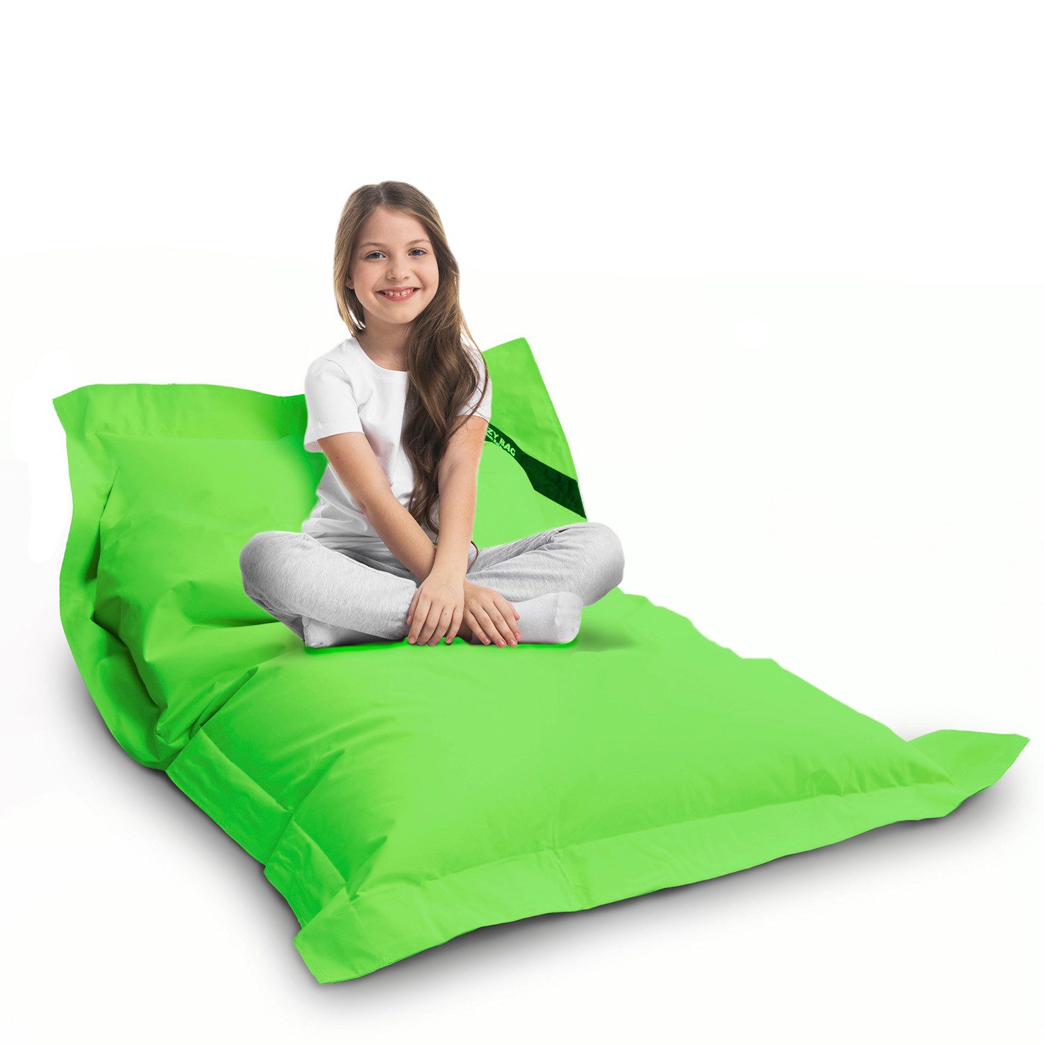 LazyBag Sitzsack Sitzsack XL 250 Liter Indoor Outdoor – Wasserfester Riesensitzsack (XL 250 Liter, Riesensitzsack), Junior-Sitzkissen Sessel