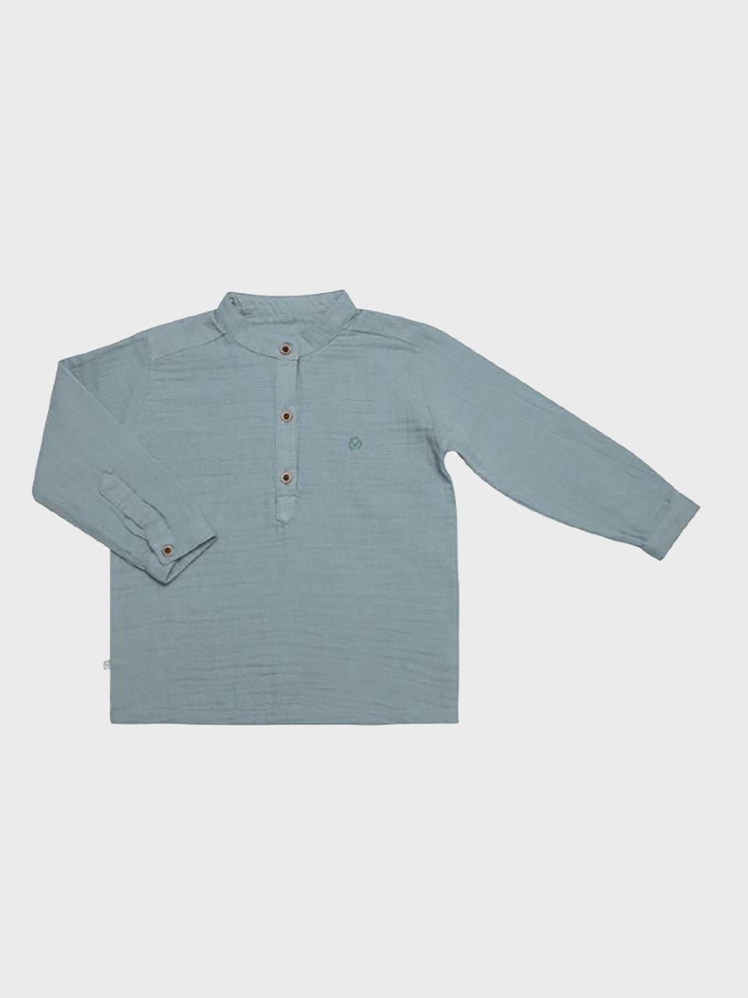Langarmshirt Kinder Langarmshirt aus Bio-Musselin