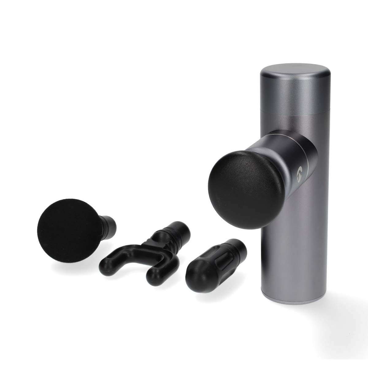 Nedis Massagepistole BTHMSG10GY, 1-tlg., Akkubetrieben, 5 Massagemodi, ideal für Fitness und Alltag