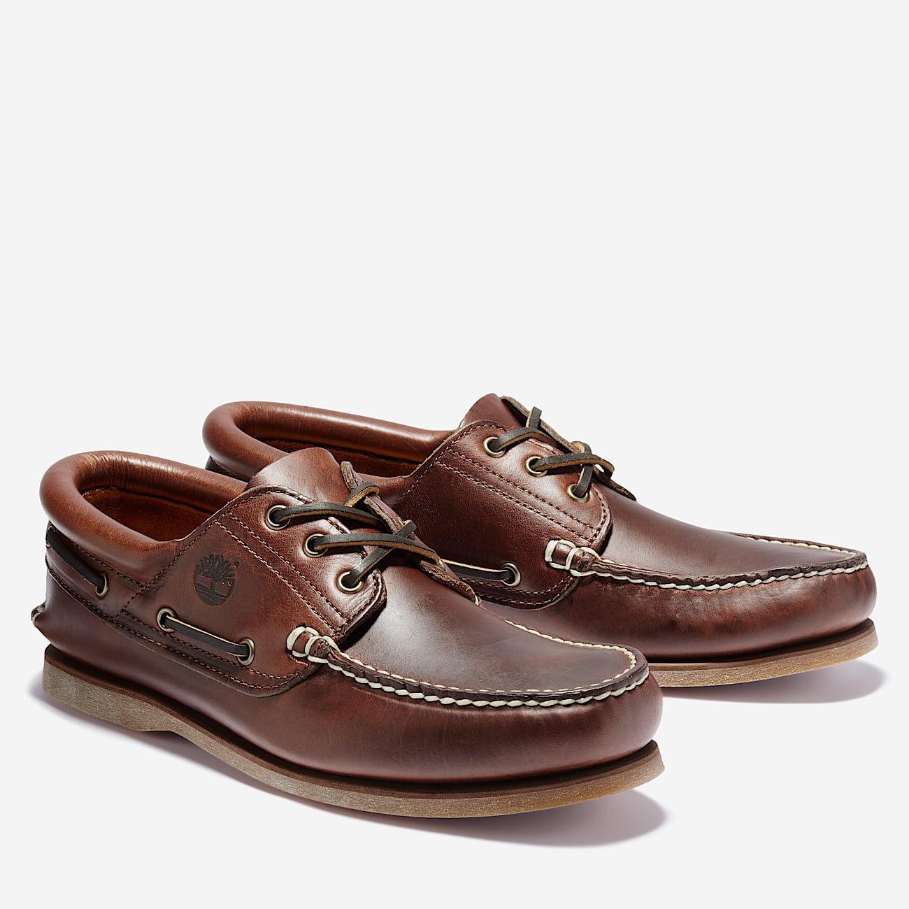 Timberland CLASSIC BOAT 3 EYE PADDED COLLAR Bootsschuh Classic Bootsschuh aus Timberland Premium Leder